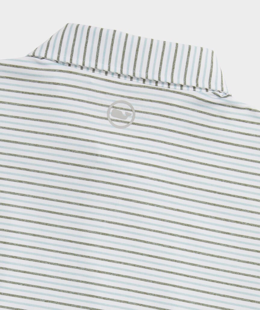 Tri-Color Bradley Stripe Sankaty Polo
