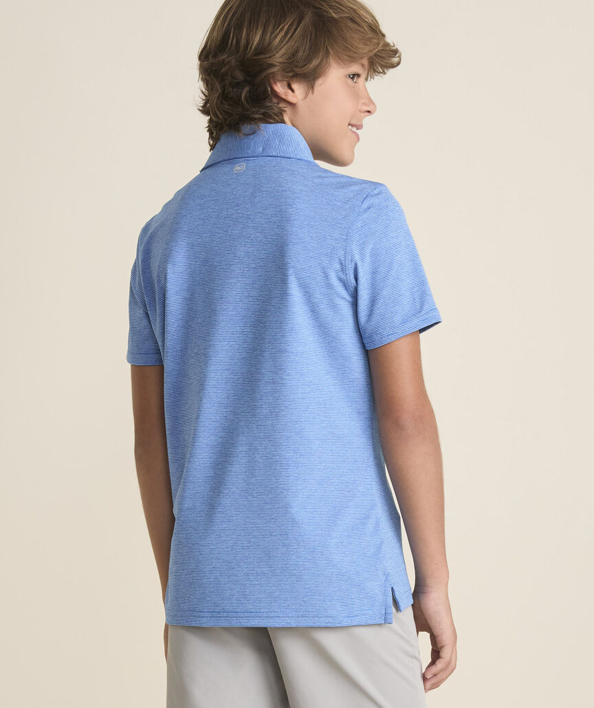 Boys' St. Jean Stripe Sankaty Polo