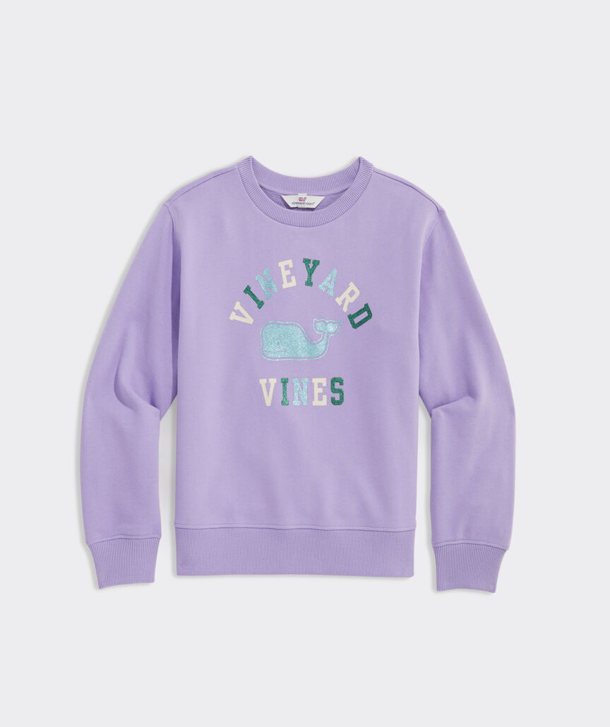 Girls' Relaxed Crewneck Sweatshirt