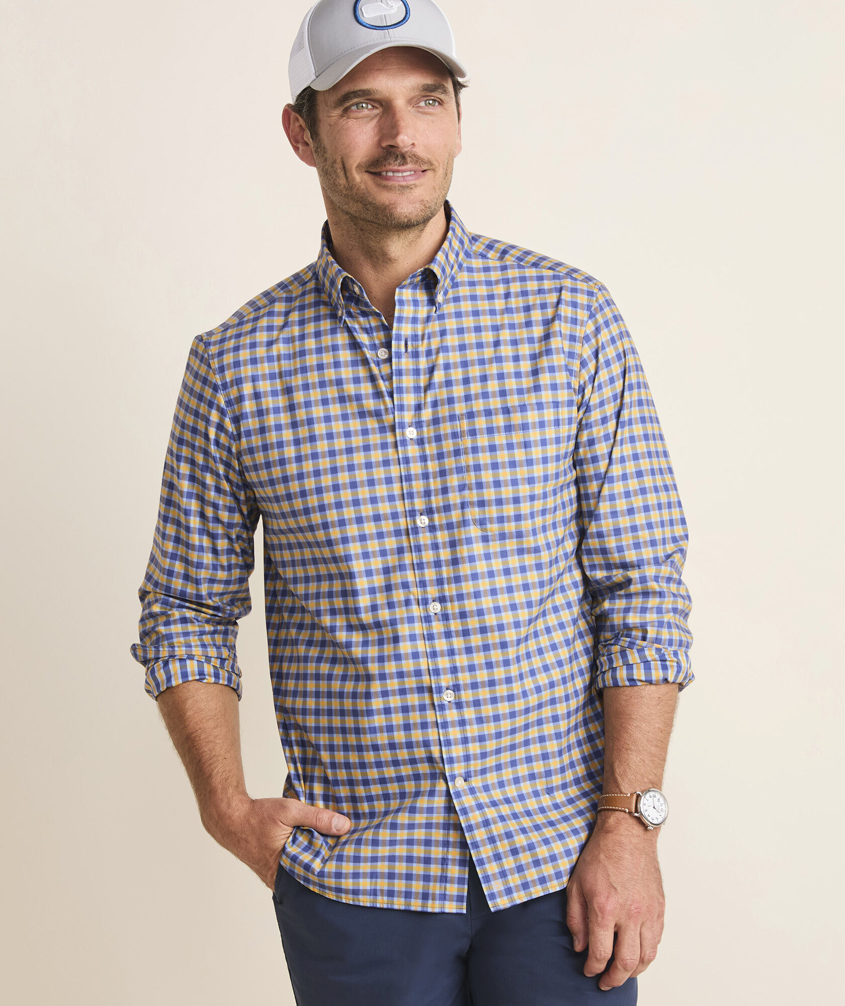 On-The-Go brrrº Plaid Shirt