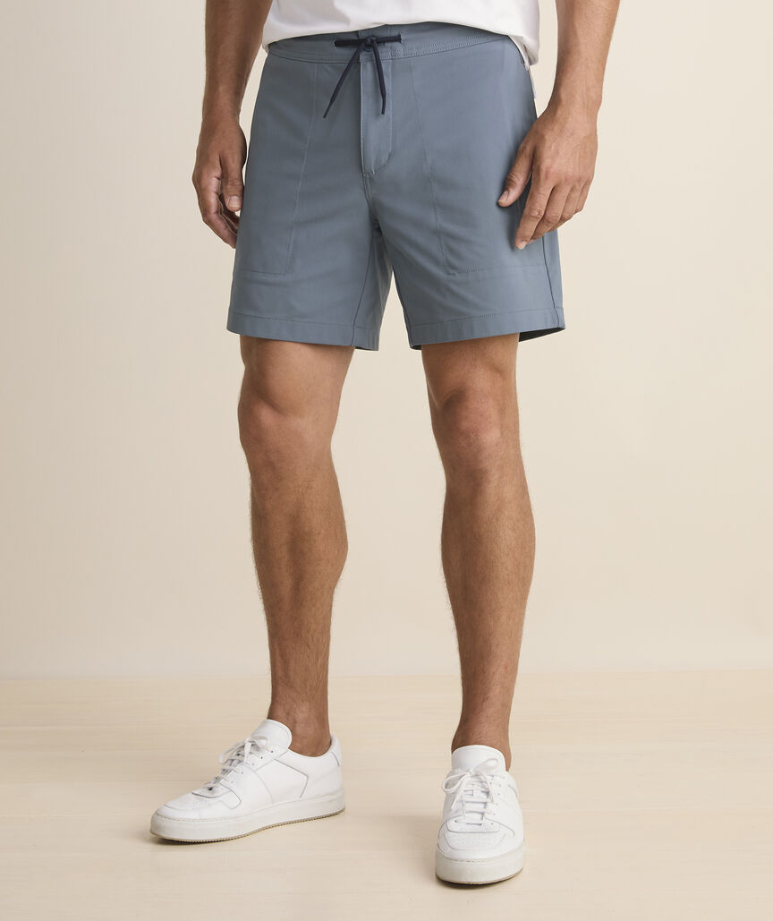 7 Inch On-The-Go Warp Knit Performance Shorts