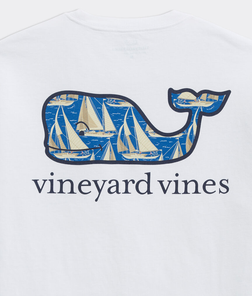 Shop Vineyard Vines Regatta Sailboat Short-Sleeve Shirt
