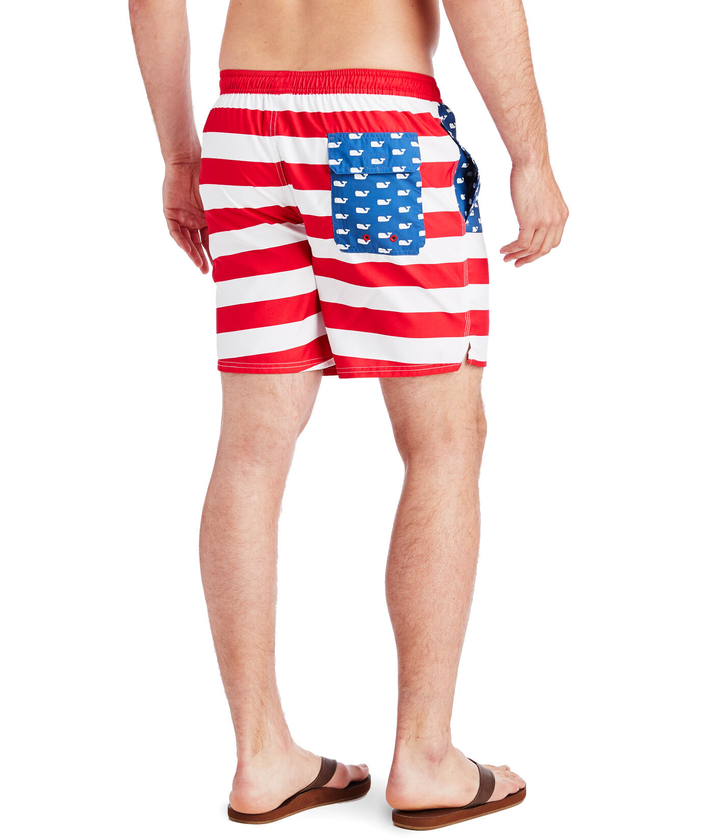 Vineyard vines american flag hotsell swim trunks