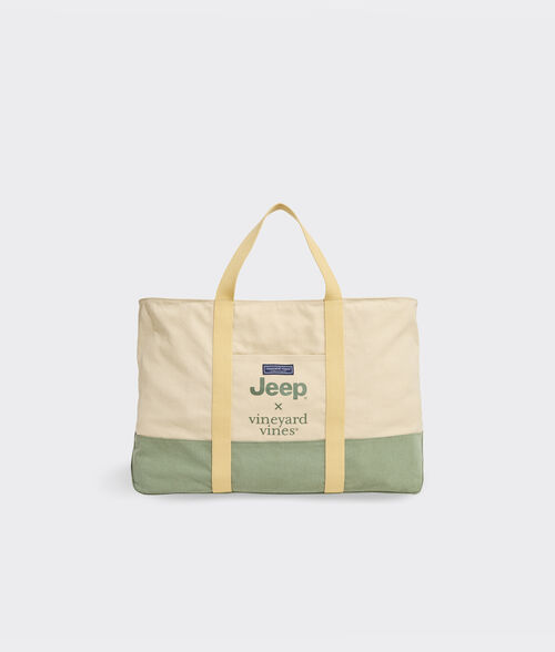 Jeep Collection Large Canvas Tote