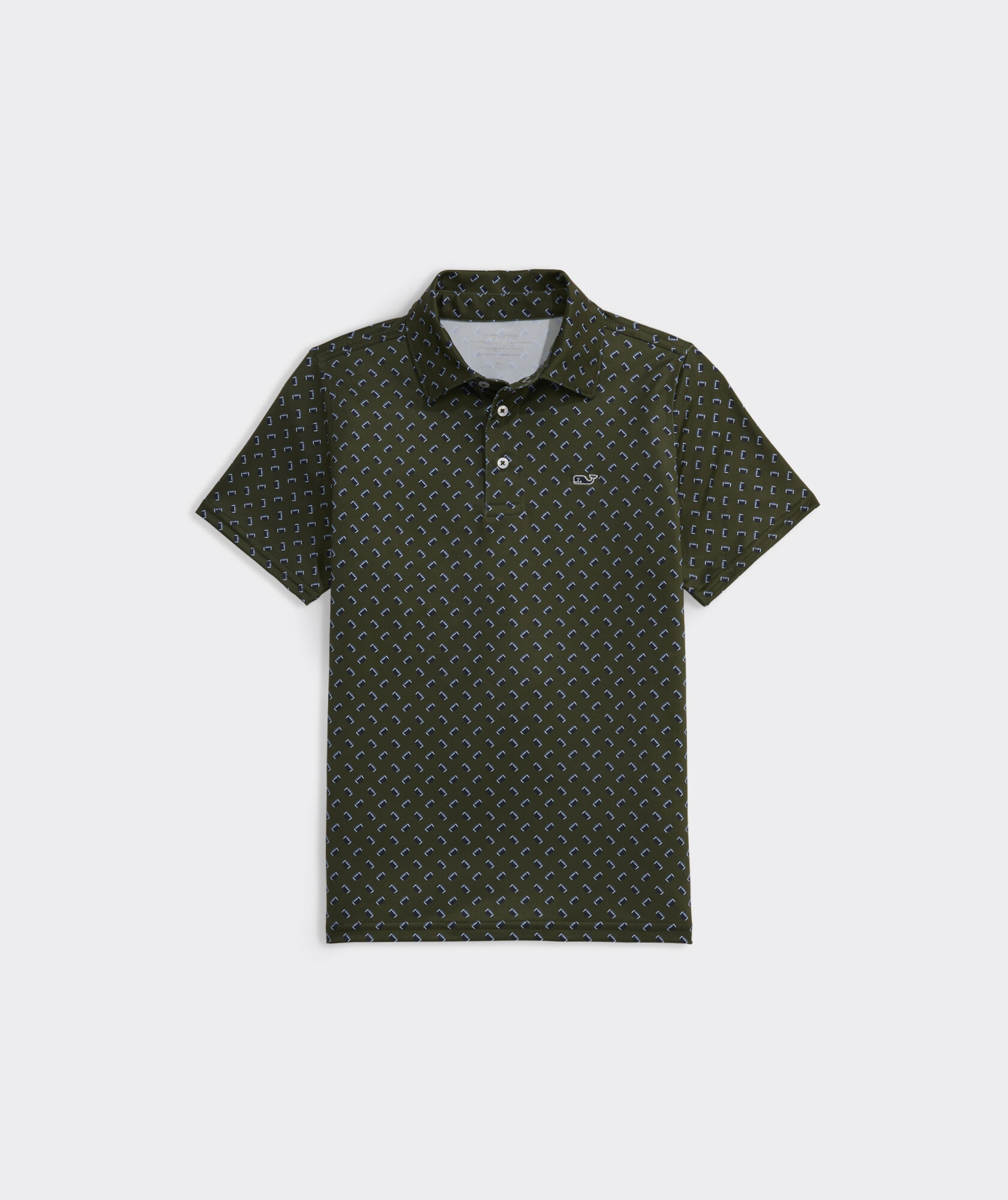 Boys' Printed Sankaty Polo