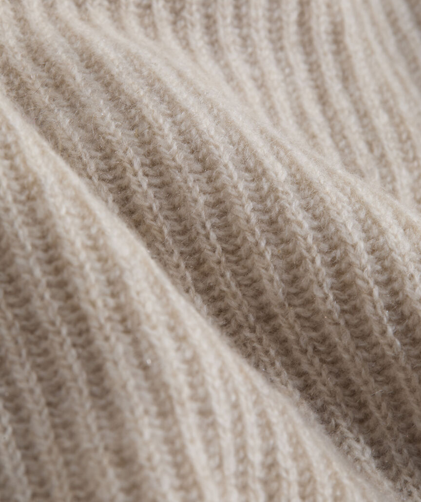 Seaspun Cashmere Ribbed Mockneck Sweater