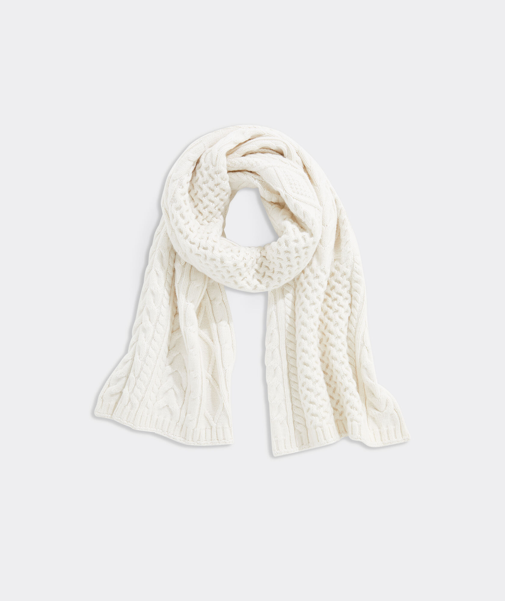 Unisex Cable Knit Melange Scarf – Nolu Clothing