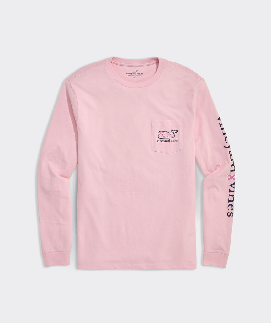 BCA Ribbon Whale Fill Long-Sleeve Pocket Tee