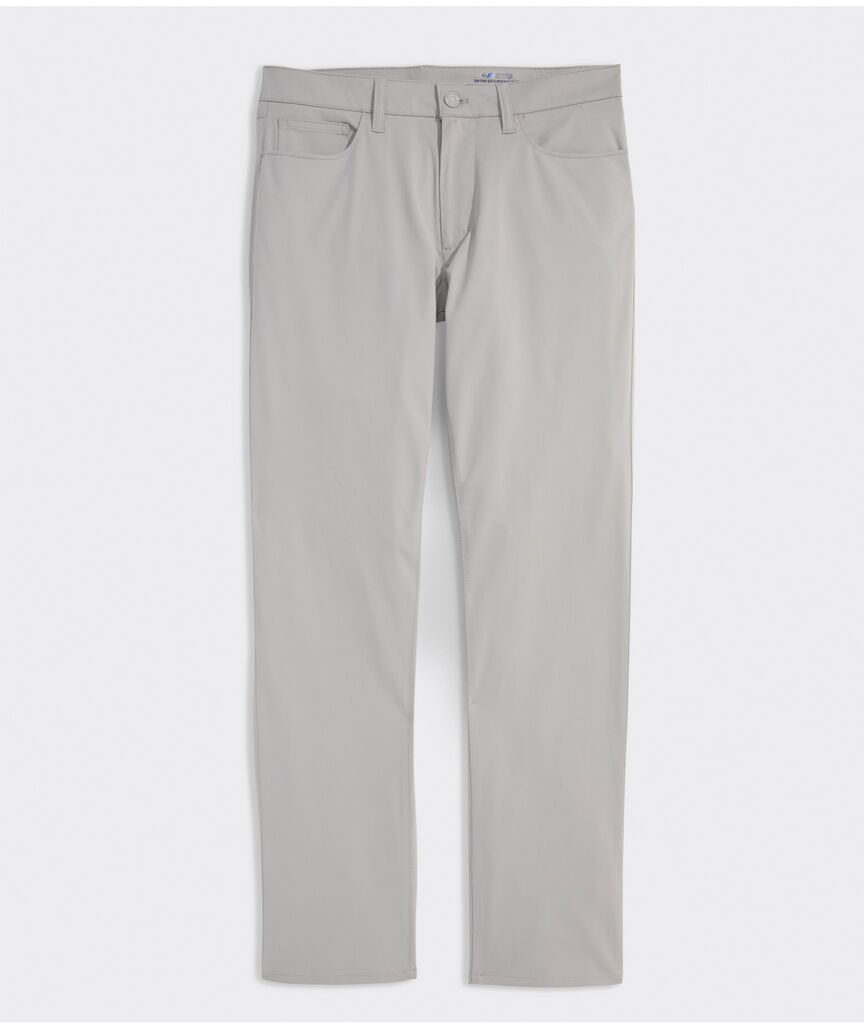 On-The-Go Warp Knit 5-Pocket Pants