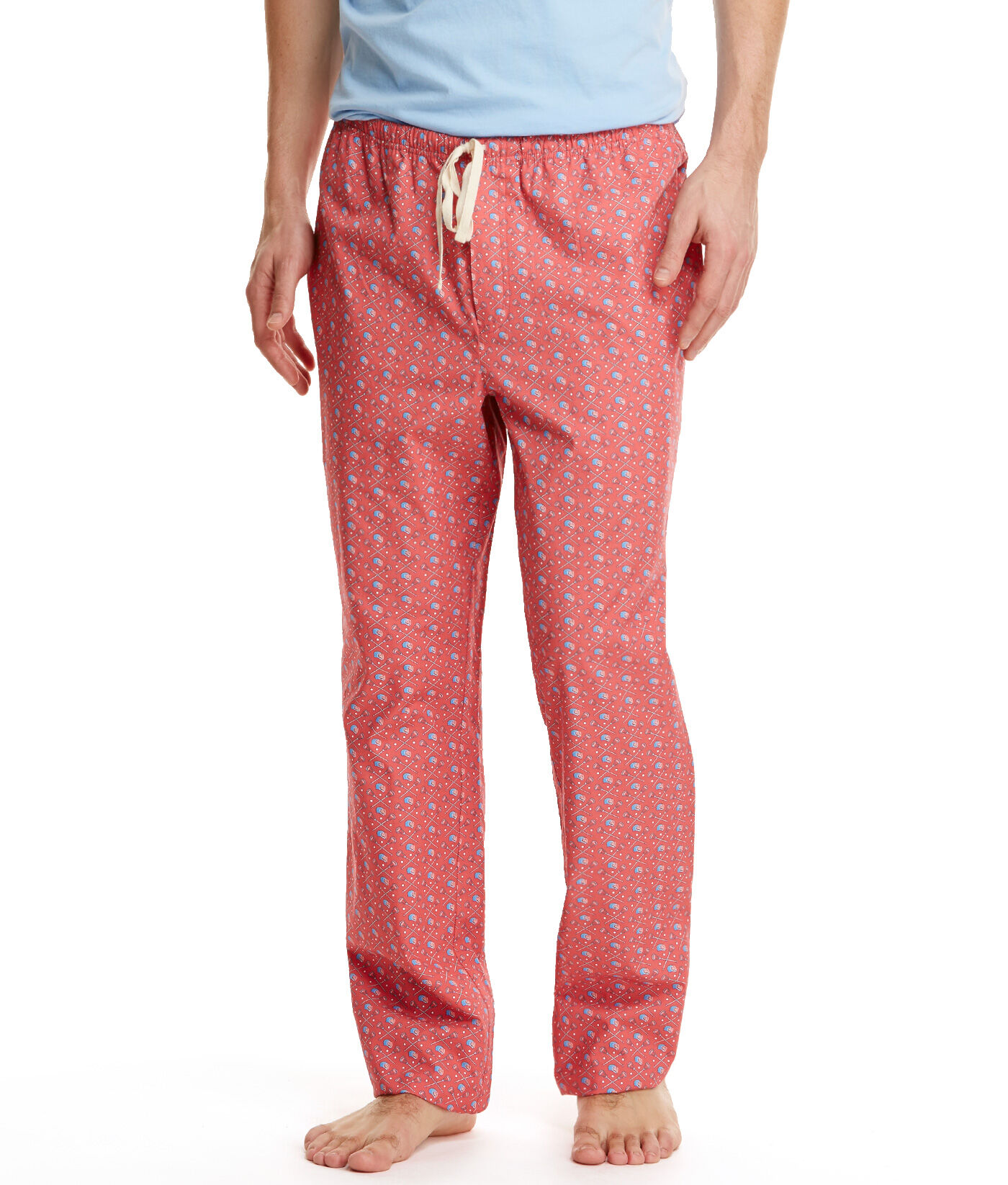 Vineyard Vines Holiday Printed Lounge Pants in Family Red Velvet | The  Paper Store