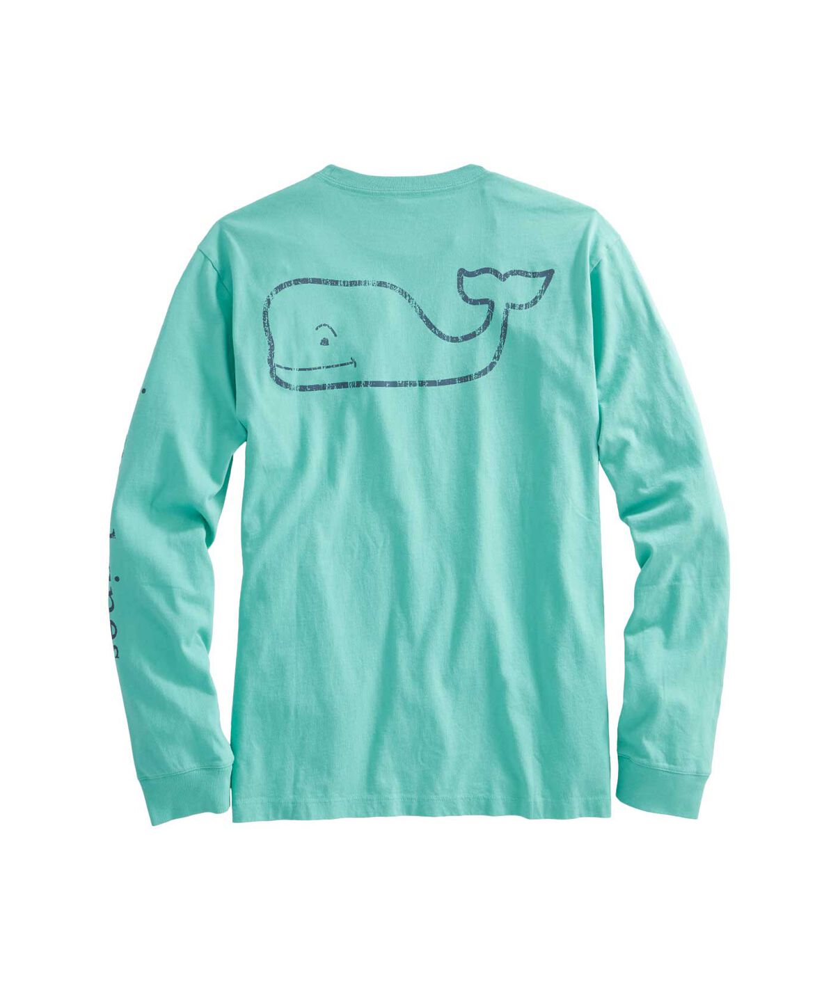 Shop Long-Sleeve Vintage Whale Graphic Pocket T-Shirt at vineyard vines