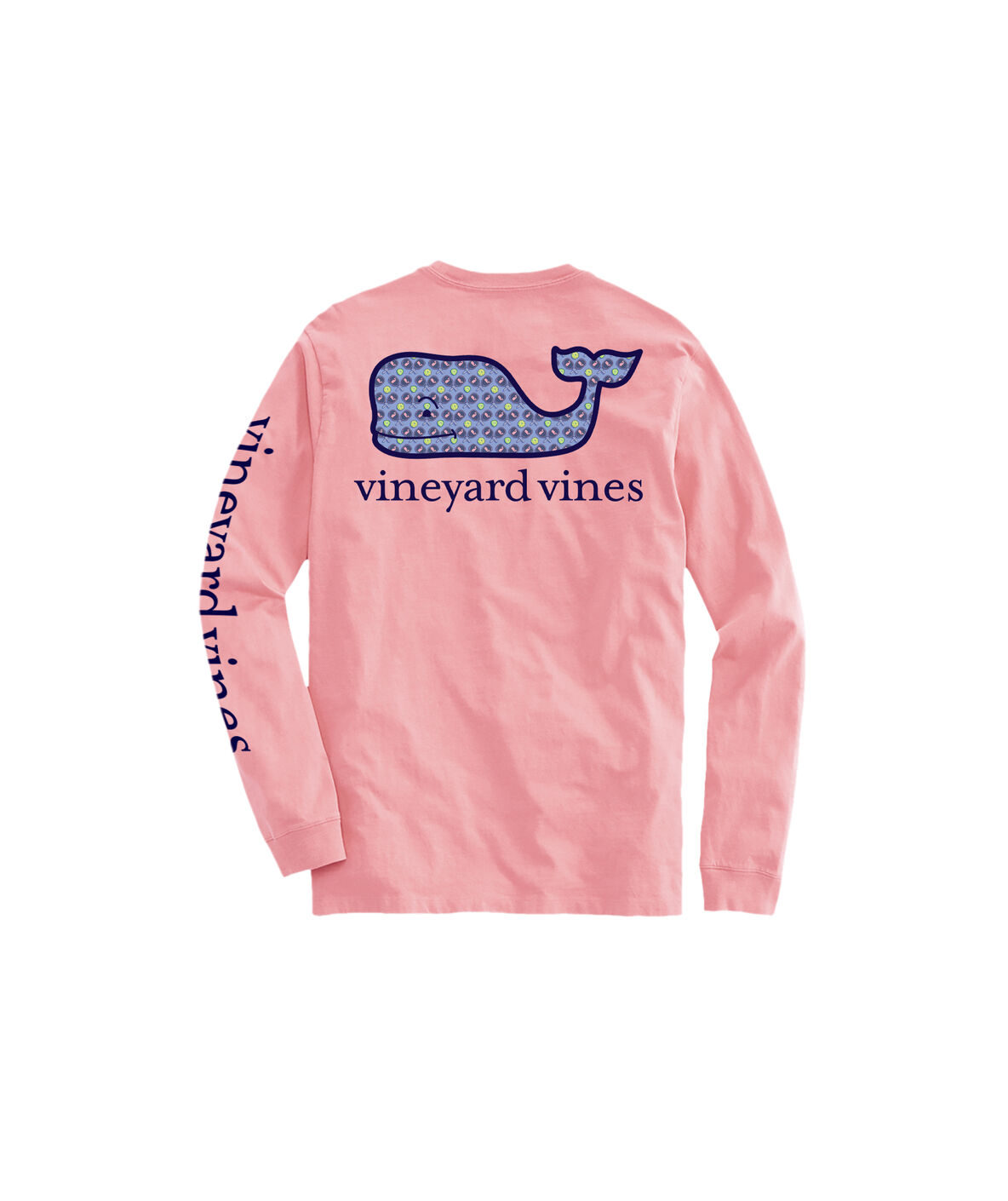 Shop OUTLET Pickleball Print Whale Fill Long-Sleeve Pocket Tee at vineyard  vines