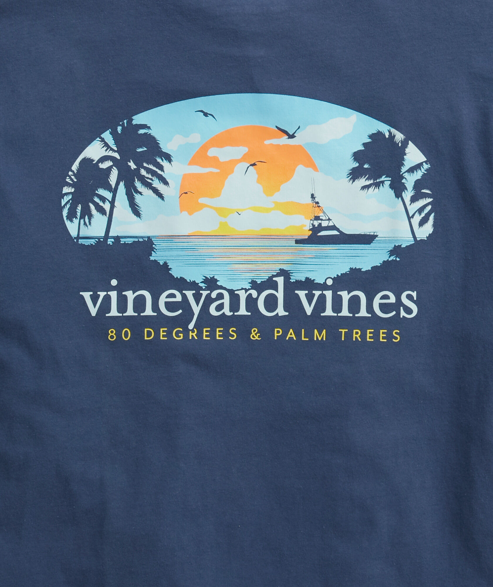 Shop Palm Trees Whale Pocket T-Shirt at vineyard vines