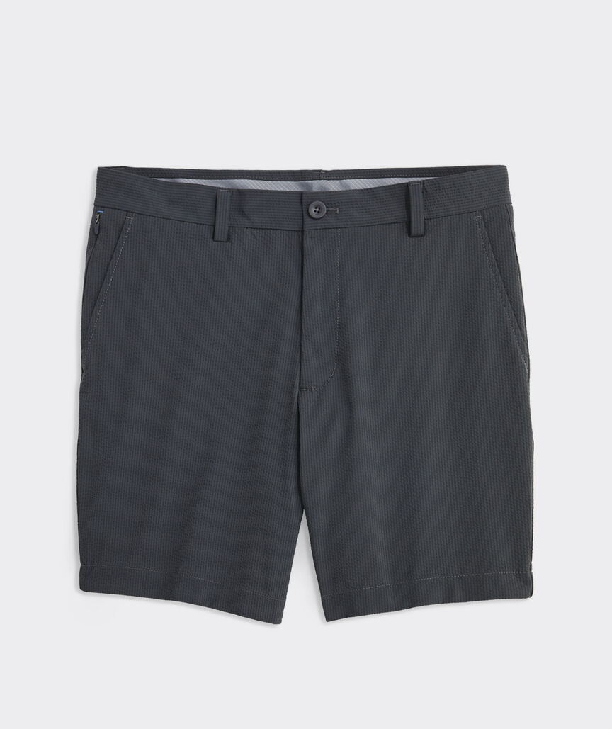 7 Inch On-The-Go Seersucker Shorts