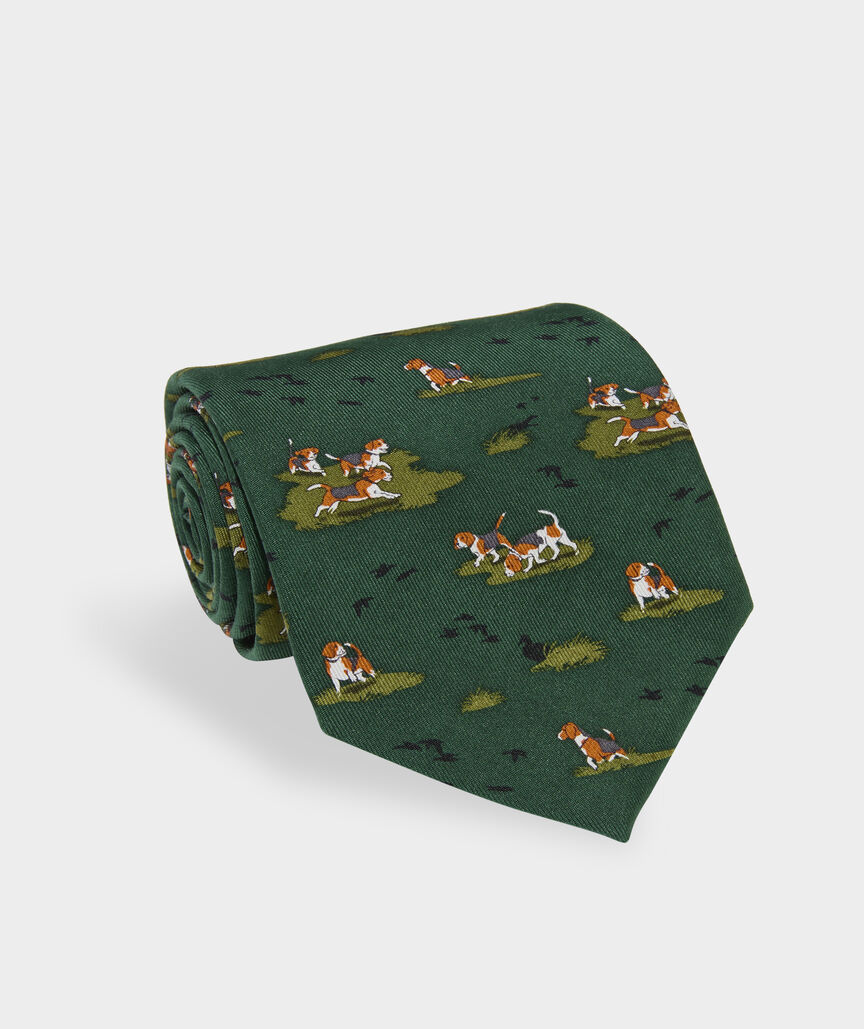 Duck Hunting Silk Tie