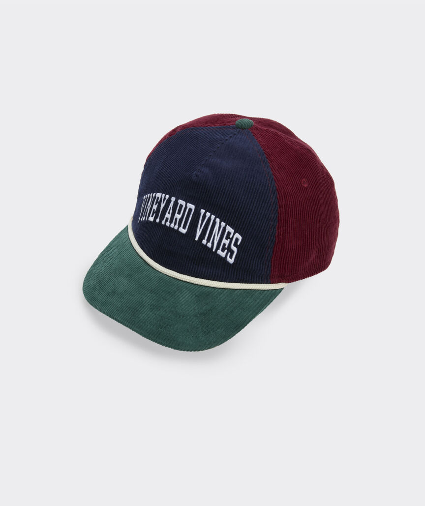 Collegiate Logo Corduroy 5-Panel Hat