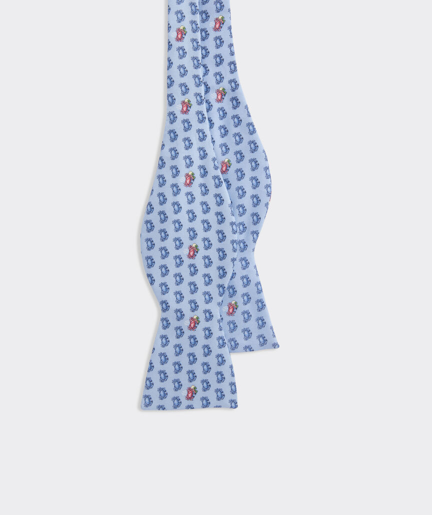 Crabs Silk Bow Tie