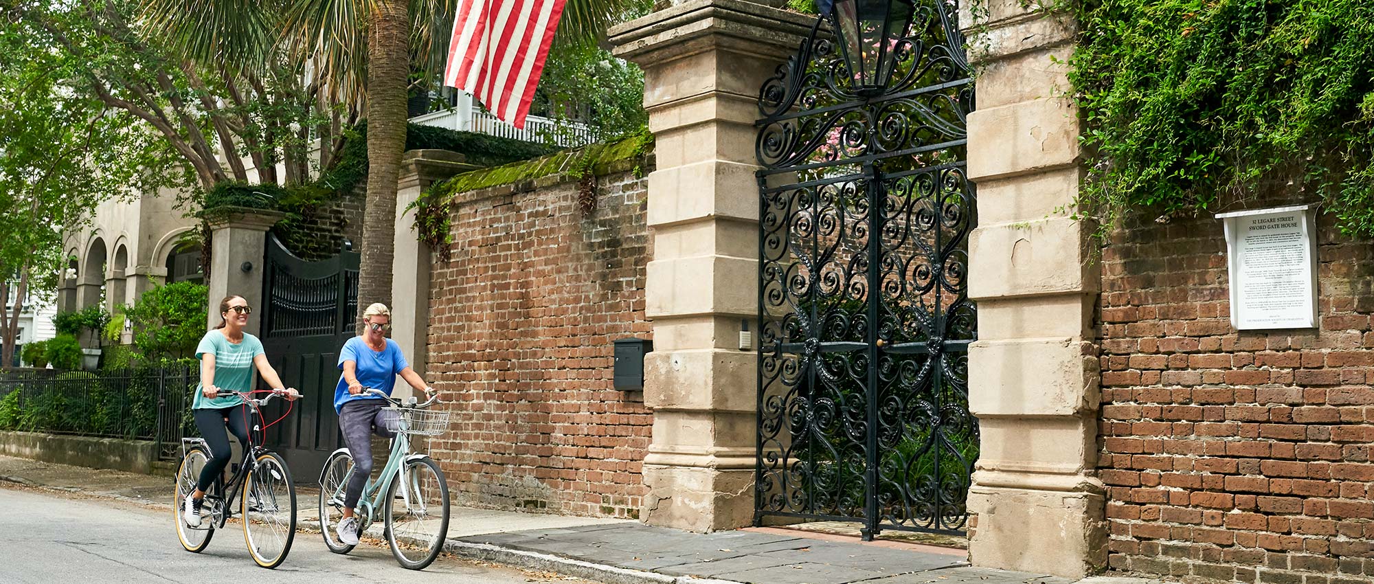 women on bikes