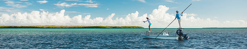 Sandy Moret fishing