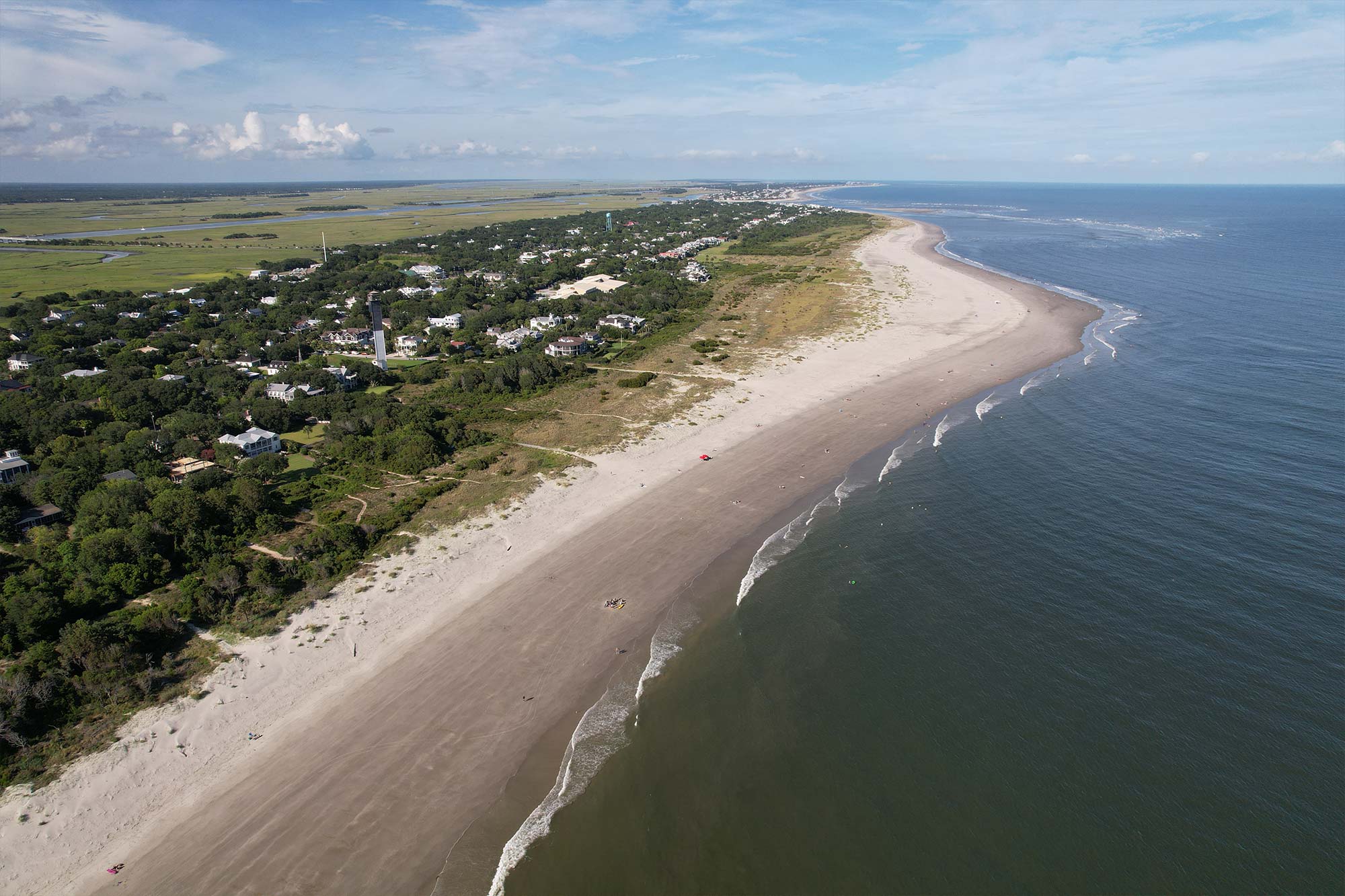 Sullivan’s Island beach shore