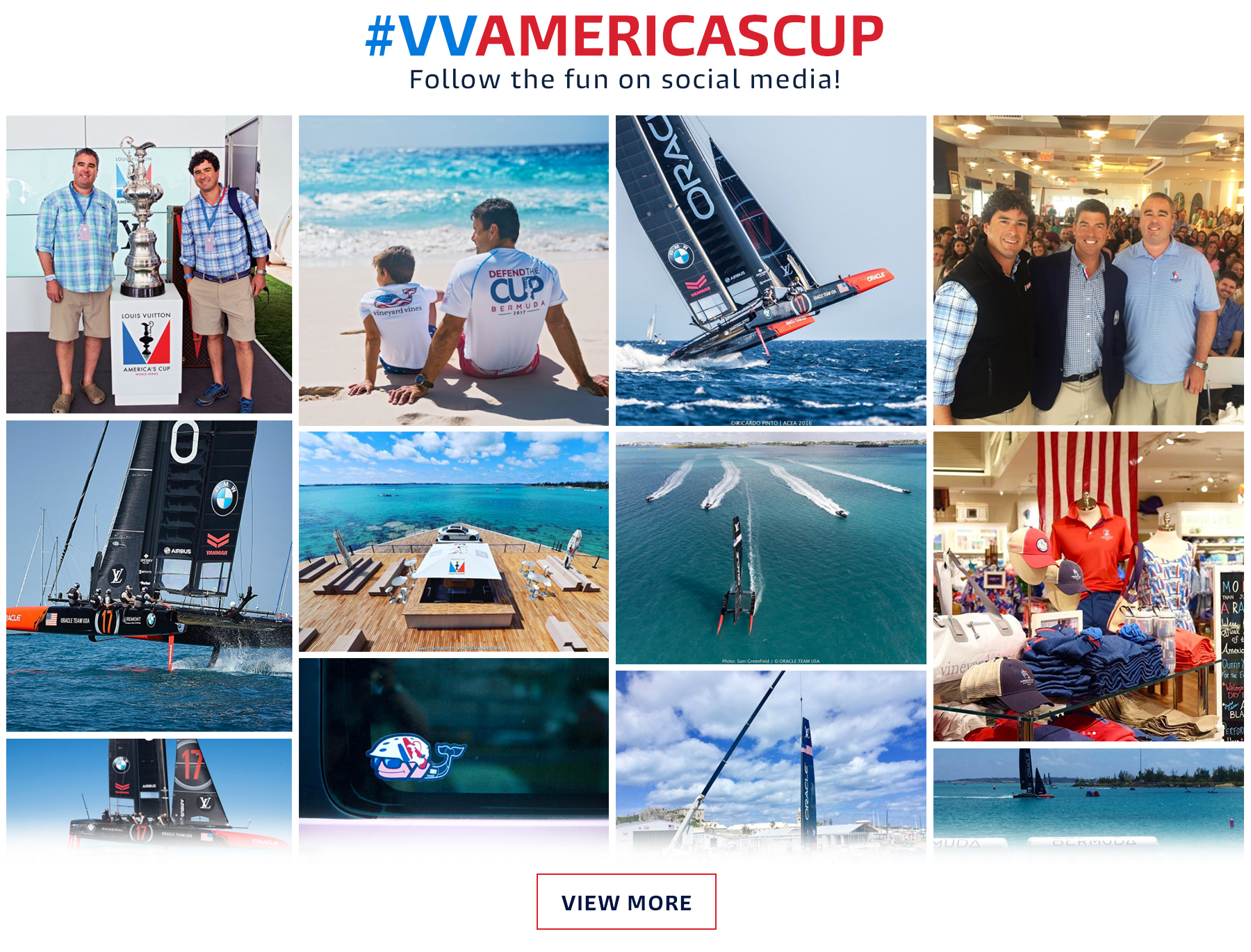 VINEYARD VINES CONTINUES AMERICAS CUP PARTNERSHIP WITH NEW COLLECTION