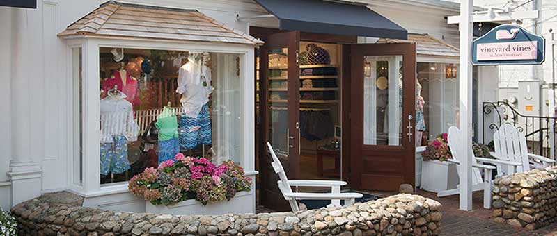 vineyard vines Edgartown storefront