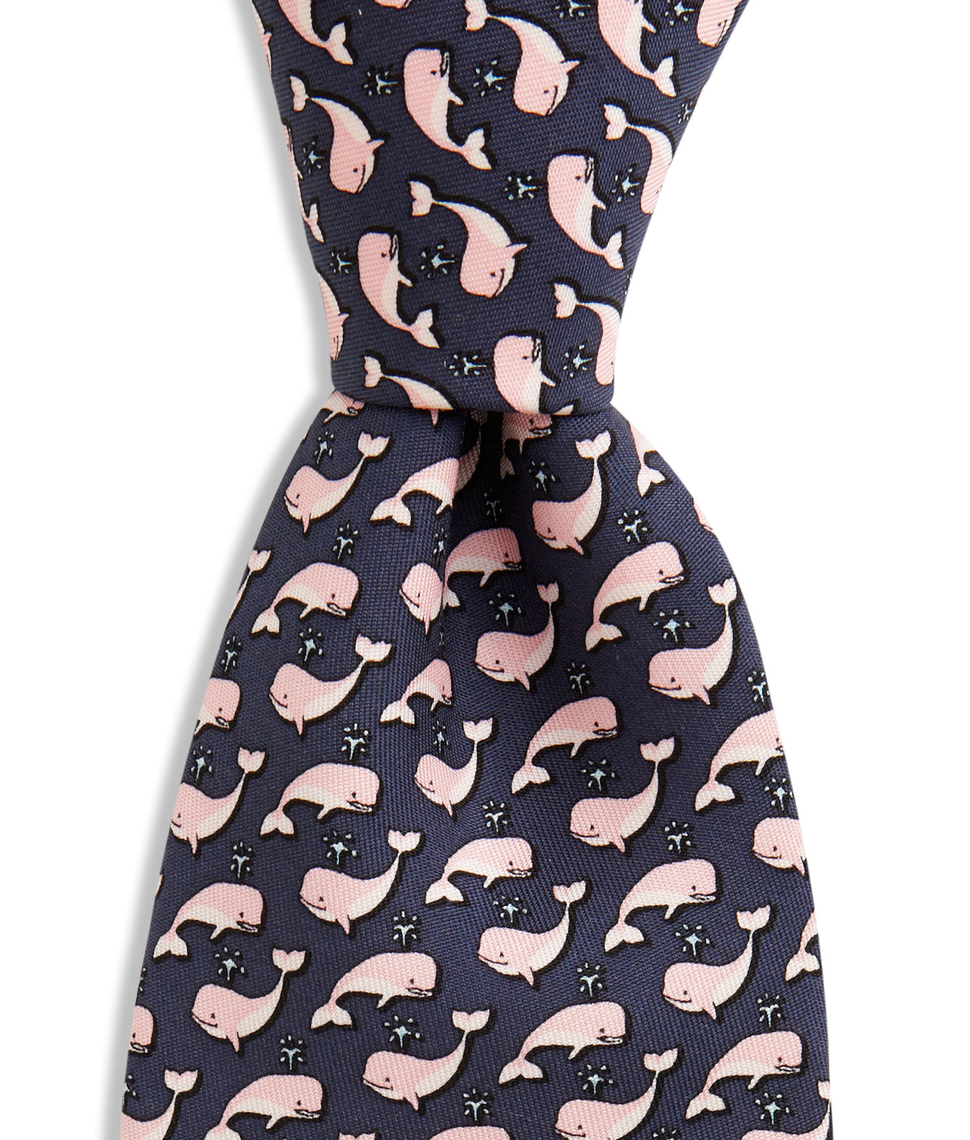 Vineyard Vines New York Jets Print Silk Tie