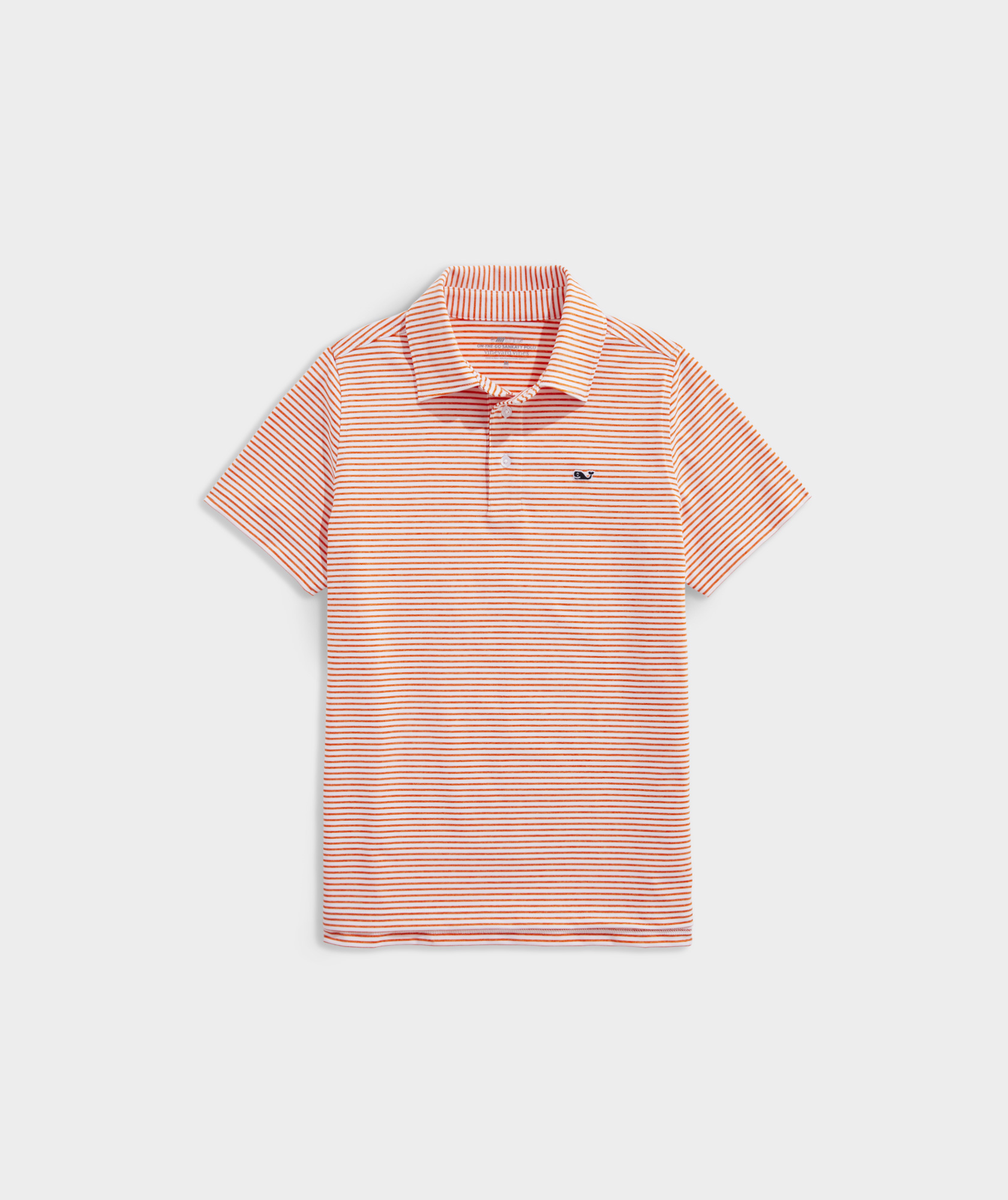 Boston Red Sox Vineyard Vines Bradley Stripe Polo - Pink/White