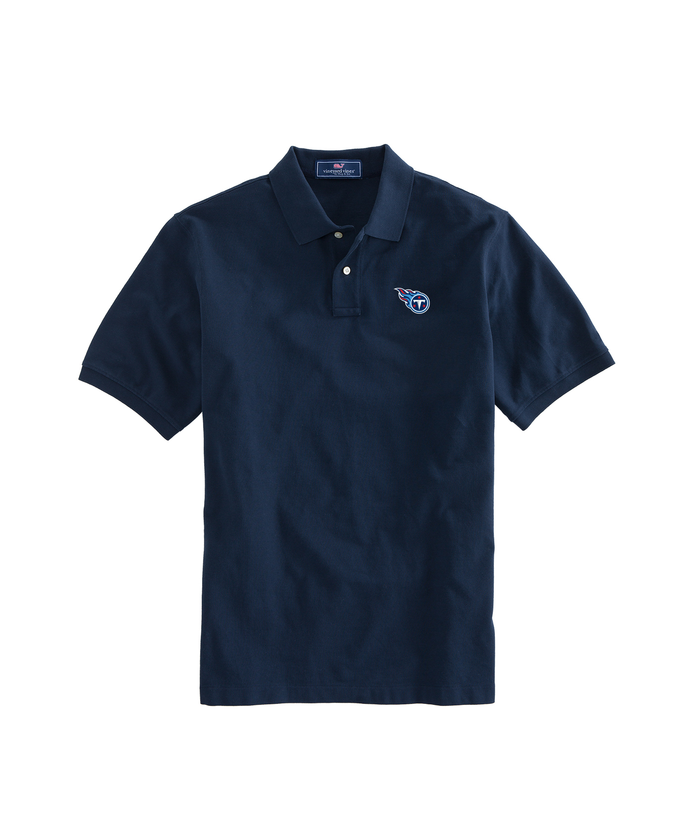 Tennessee Titans Vineyard Vines Women's Pique Sport Performance Polo - Navy