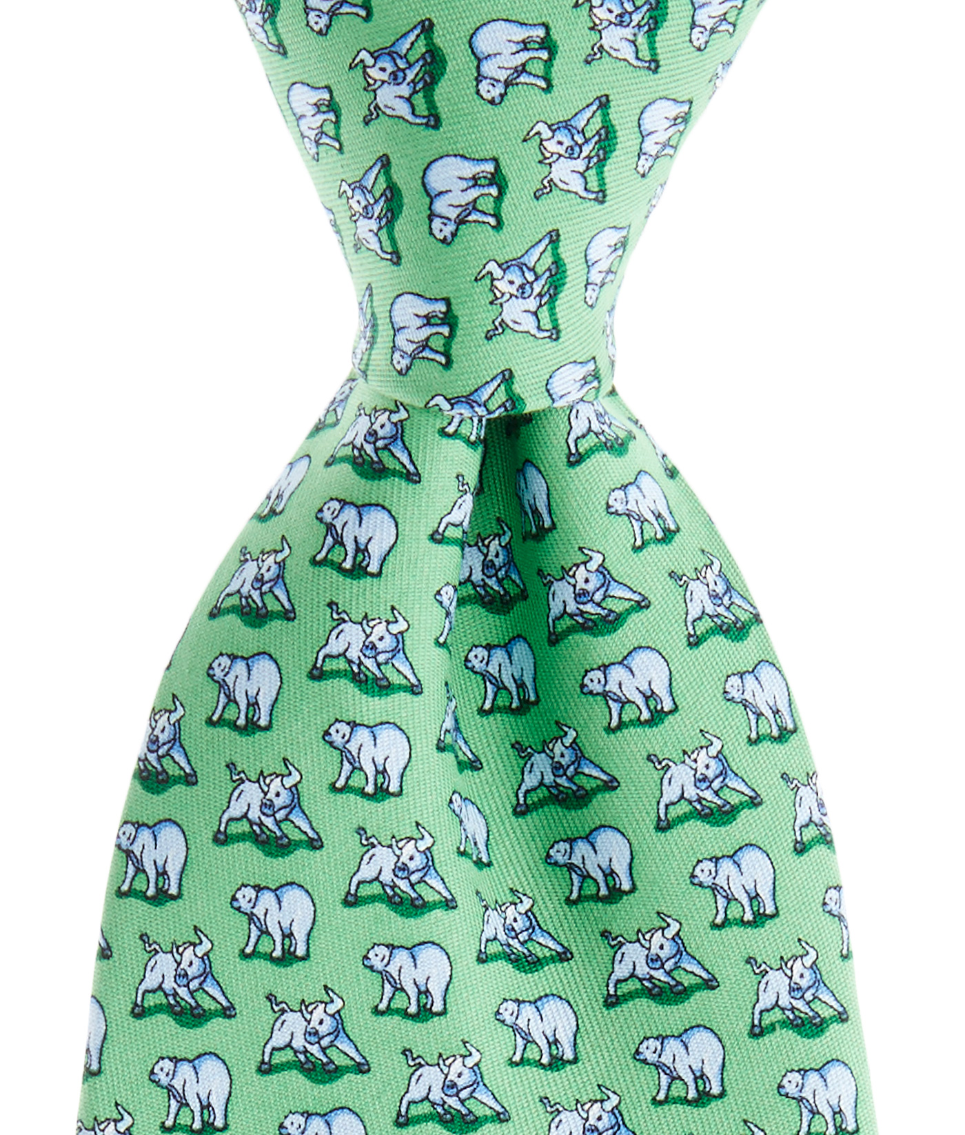 Vineyard Vines Bull and Bear Wide Tie