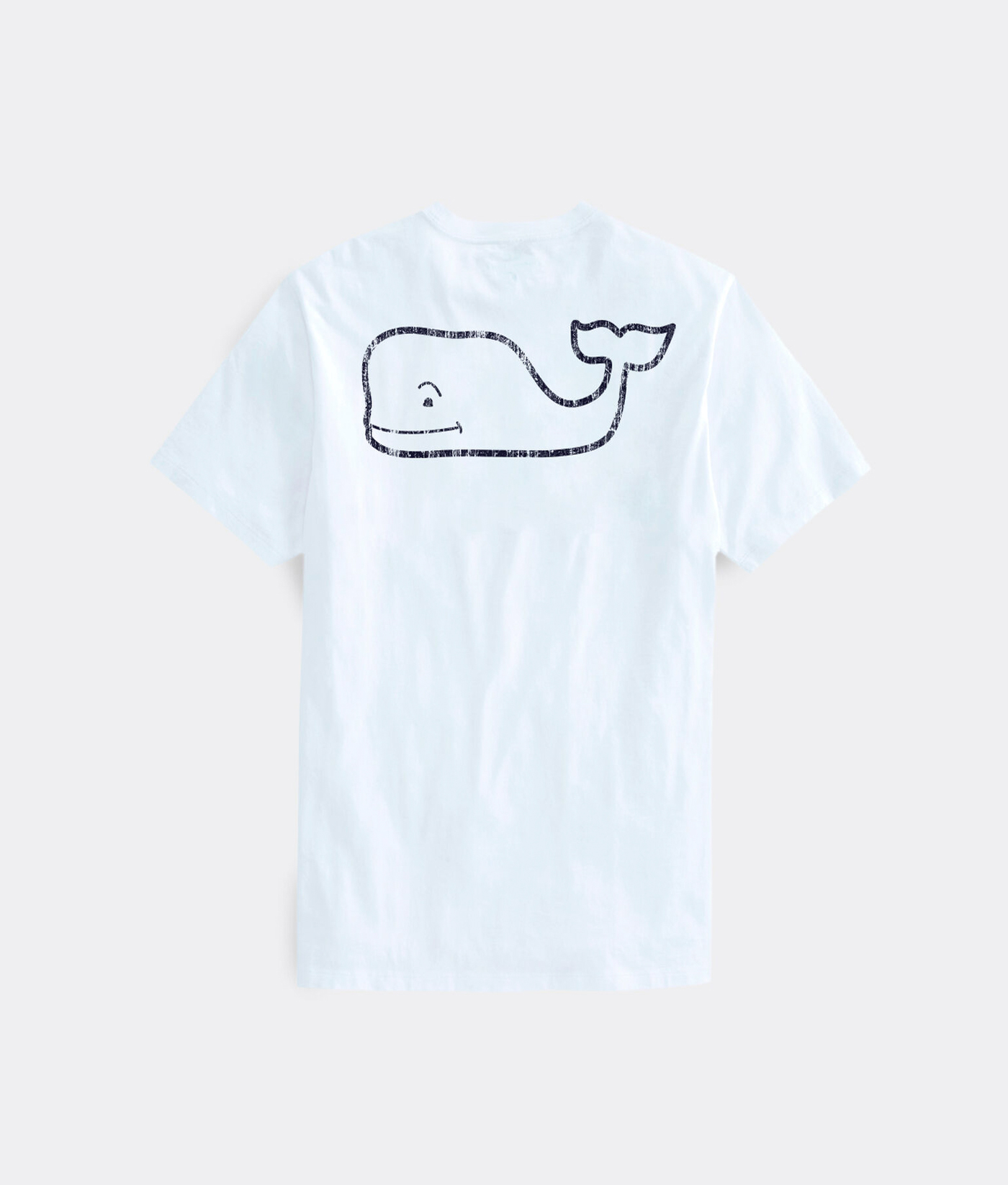 vineyard vines Men's Short Sleeve Americana Whale Pocket T-Shirt, White  Cap, X-Small