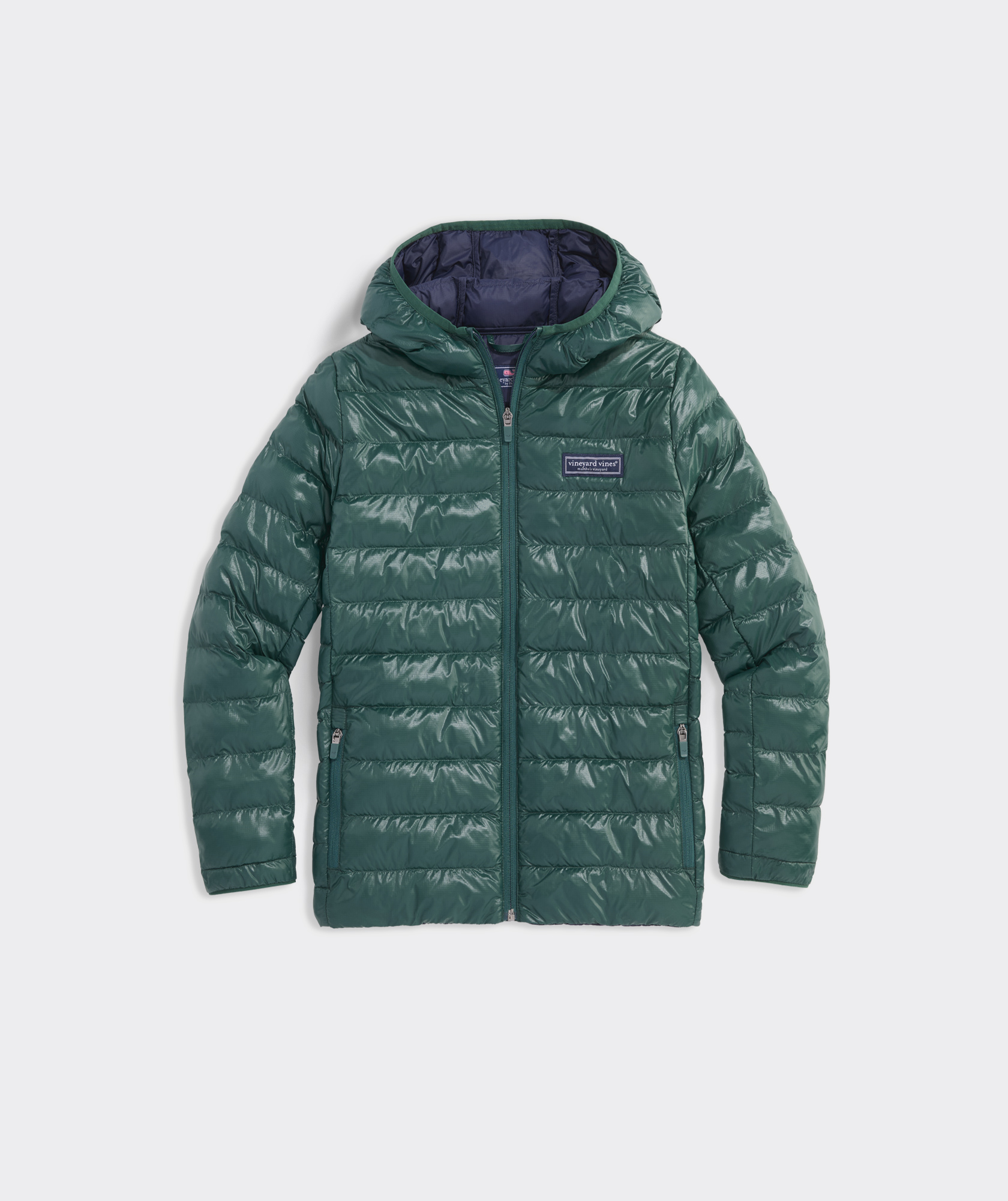 Vineyard vines puffer jacket top