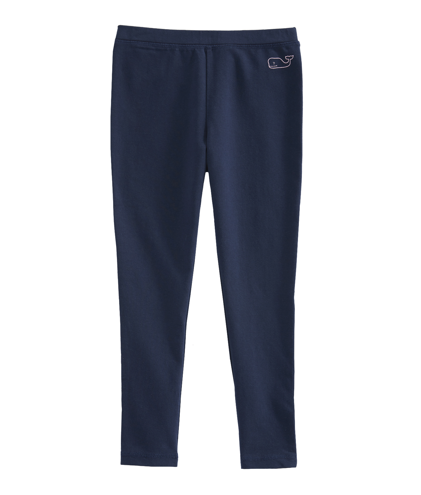 Shop Girls Solid Whale Knit All Day Leggings at vineyard vines