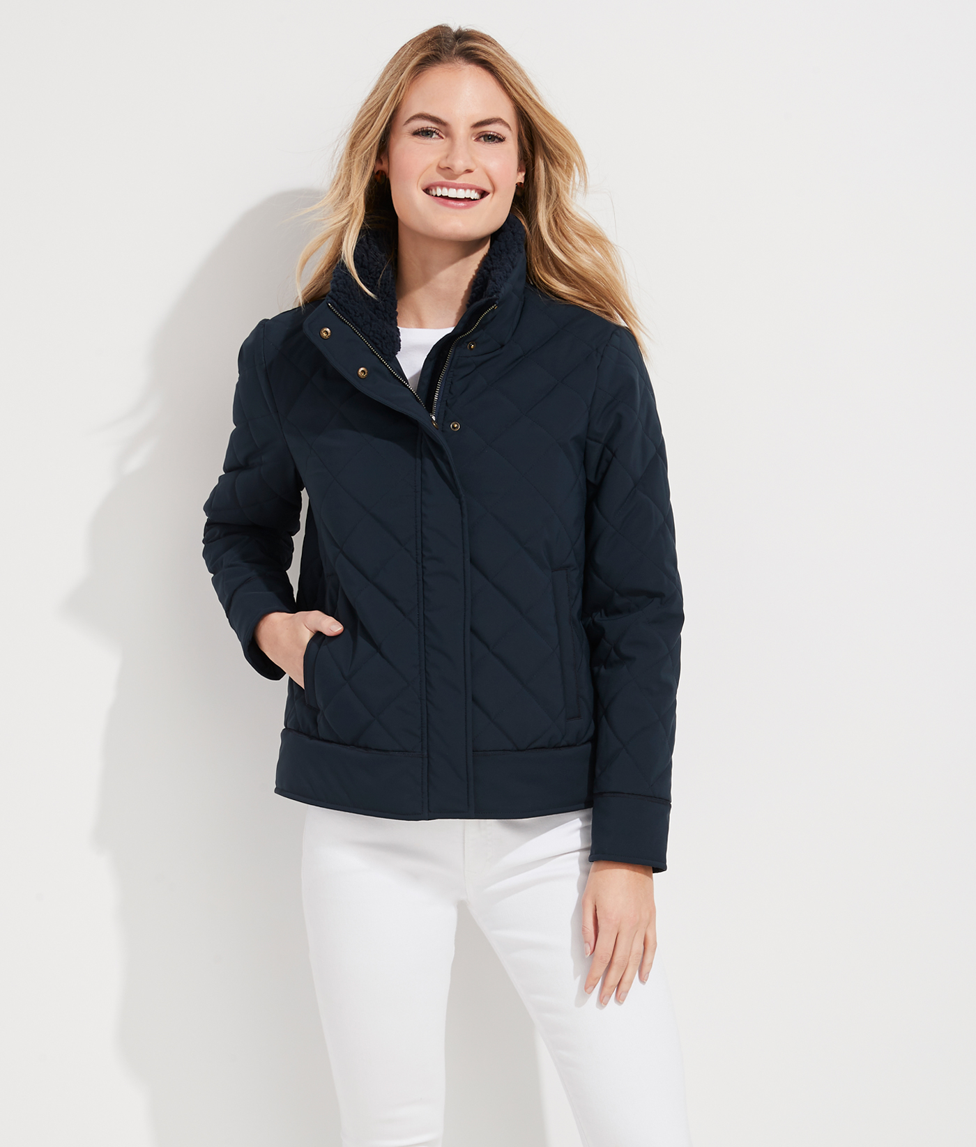 vineyard vines quilted jacket