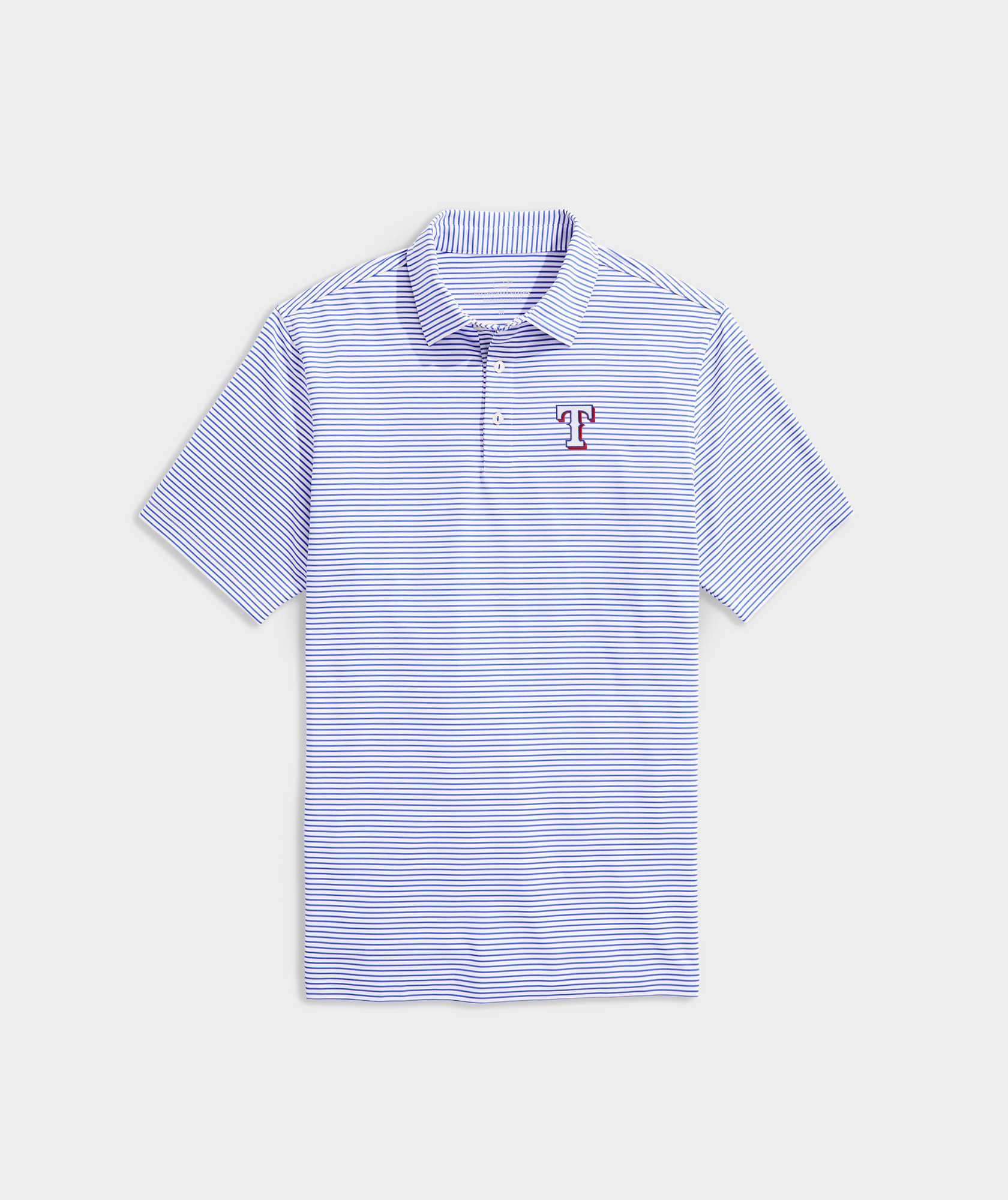 Shop Texas Rangers Bradley Stripe Sankaty Polo at vineyard vines