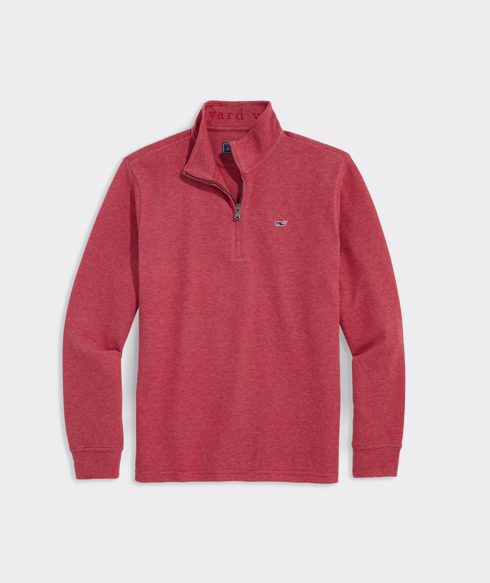 NWT vineyard vines quarter zip hotsell red L