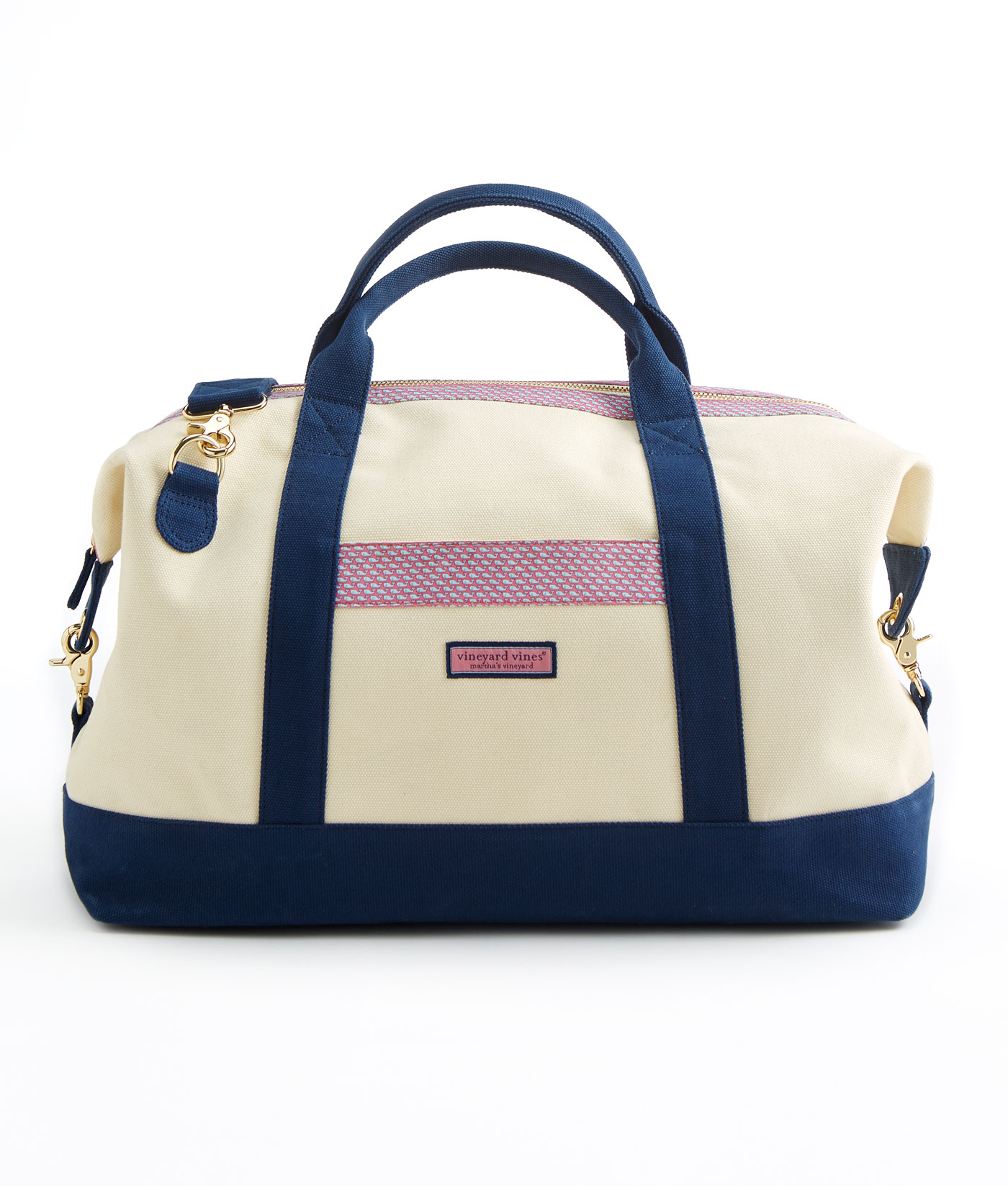 Shop Vineyard Whale Heritage Weekender Bag at vineyard vines