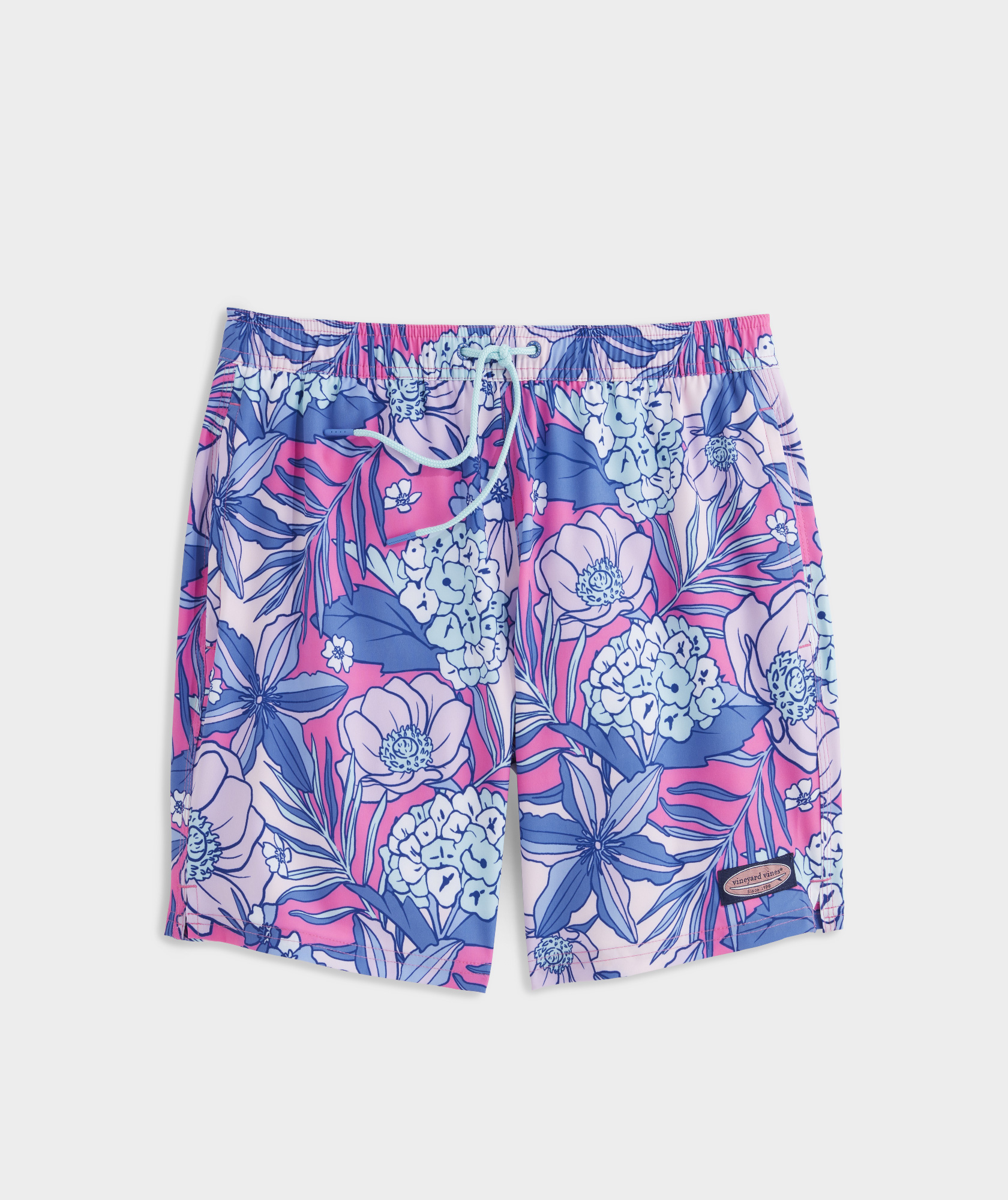 Shop 7 Inch Printed Chappy Trunks at vineyard vines