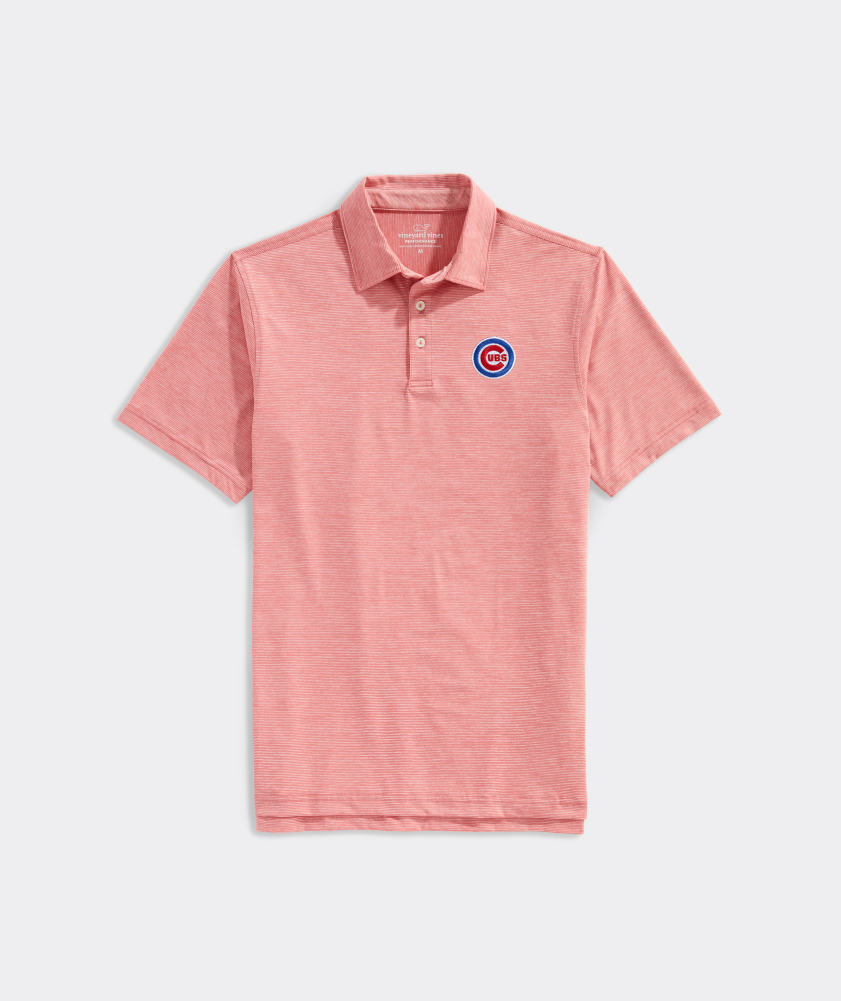 Shop Chicago Cubs Destin Stripe Sankaty Polo at vineyard vines