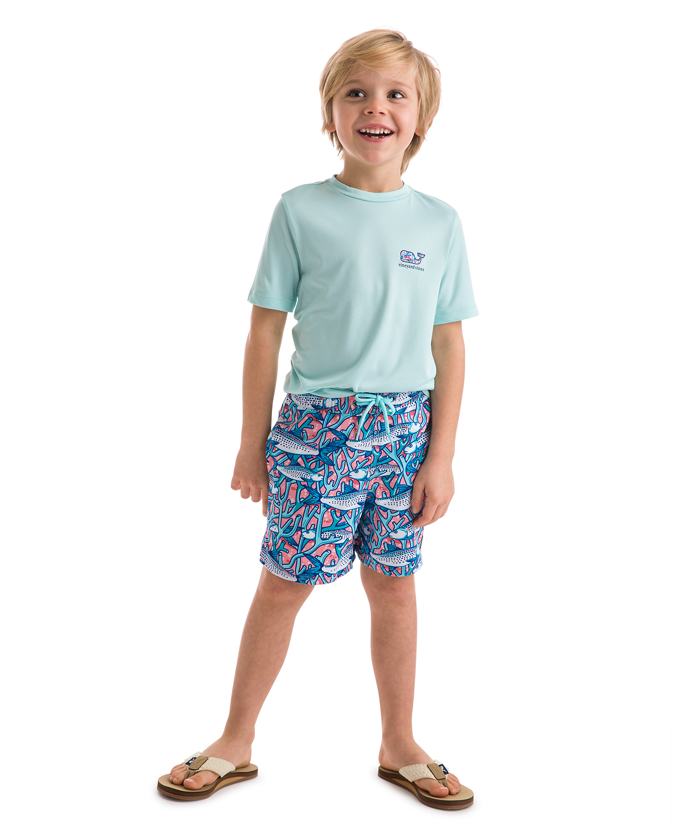 vineyard vines boys swim