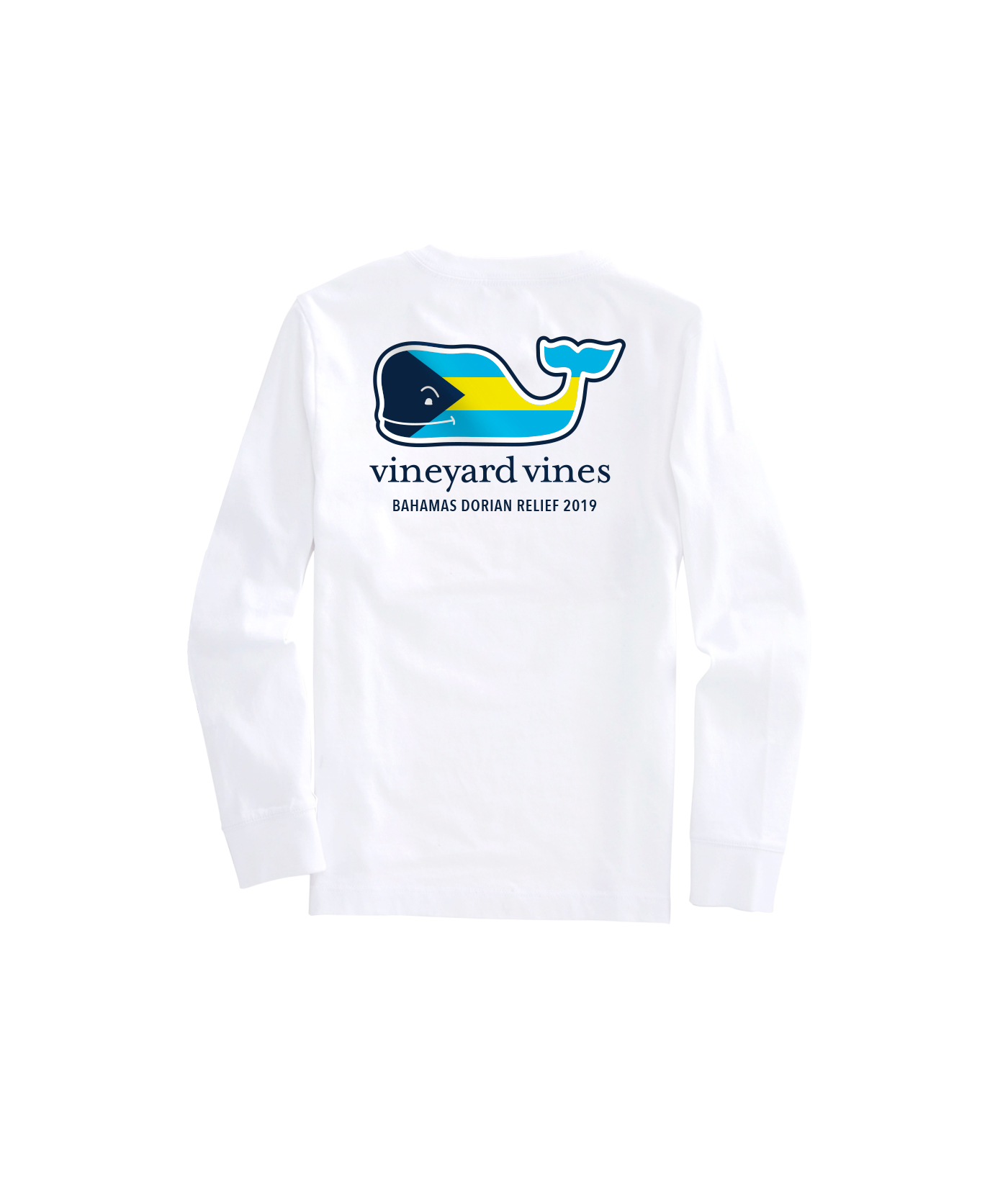 Men's Vineyard Vines White Dallas Cowboys Whale Dot Hoodie Long Sleeve T  Shirt - Limotees