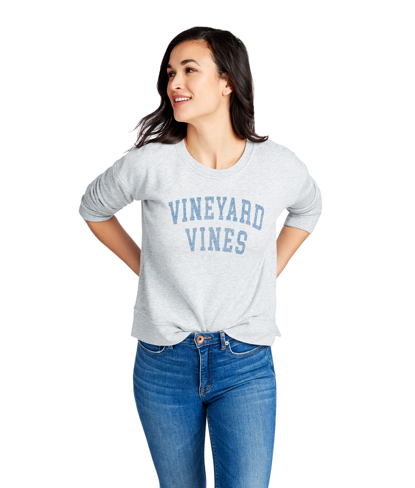 Shop Womens Crewneck - San Francisco 49ers at vineyard vines