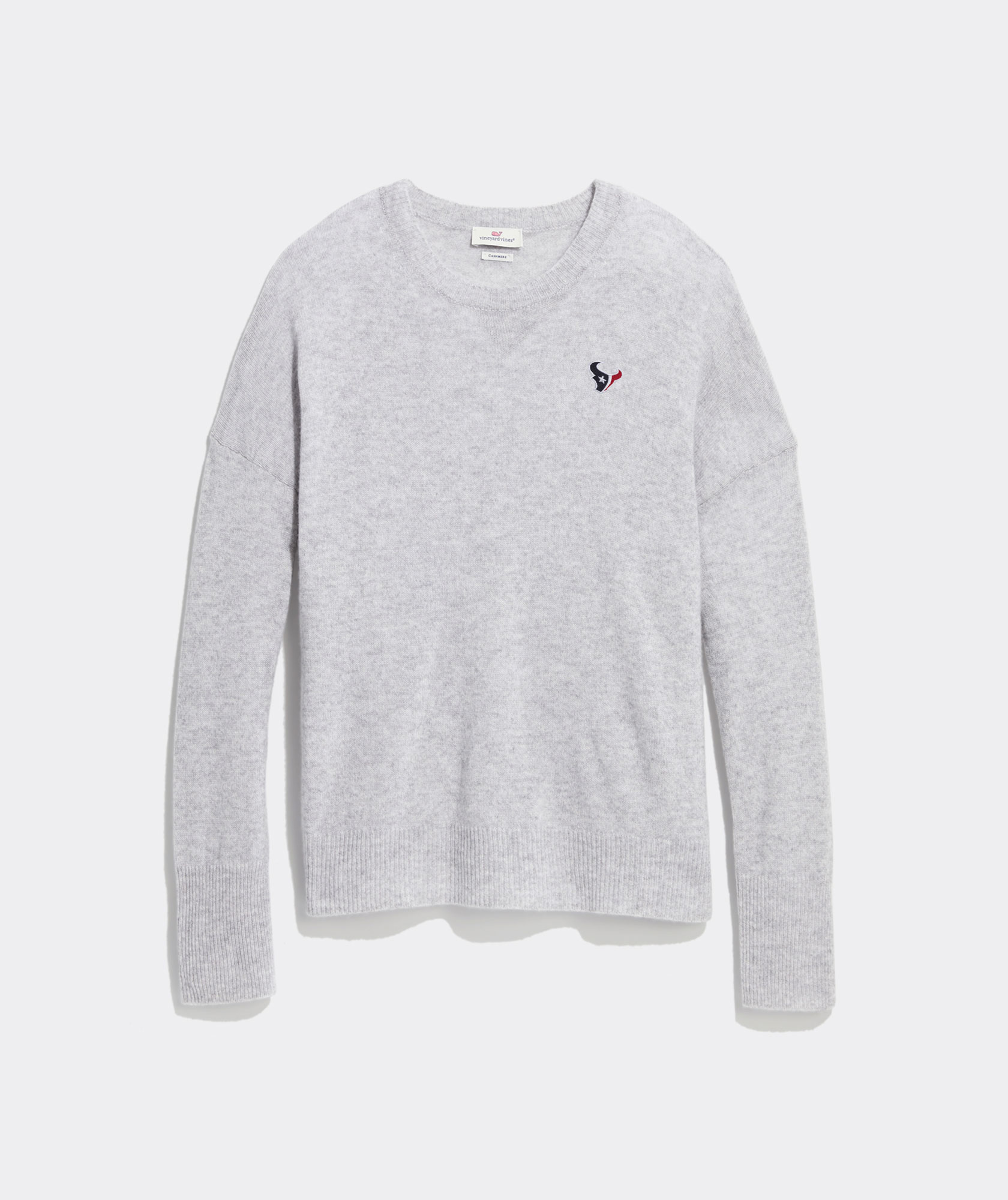 Vineyard Vines Women's Houston Texans Cashmere Crewneck