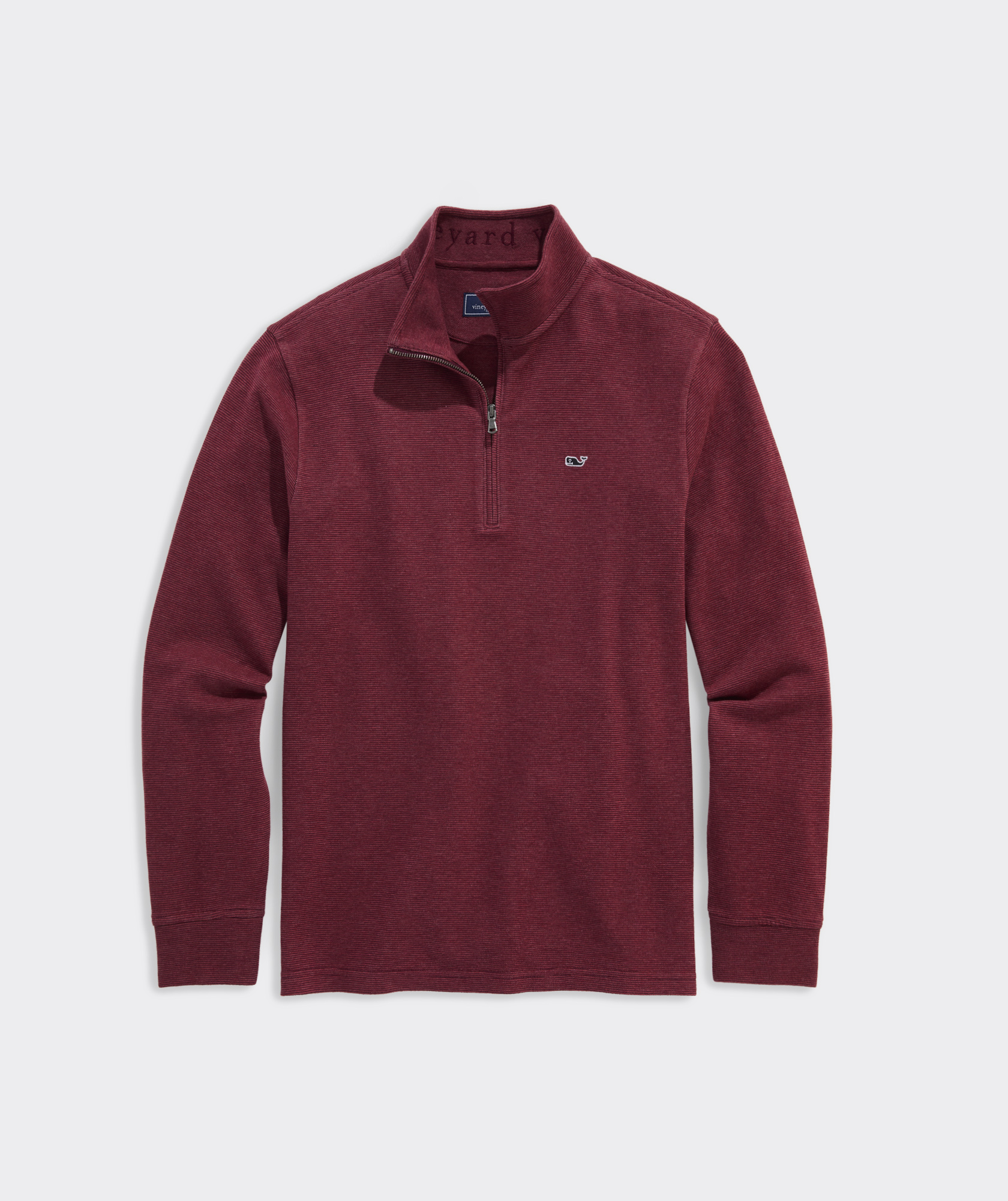 Saltwater Quarter Zip Crimson