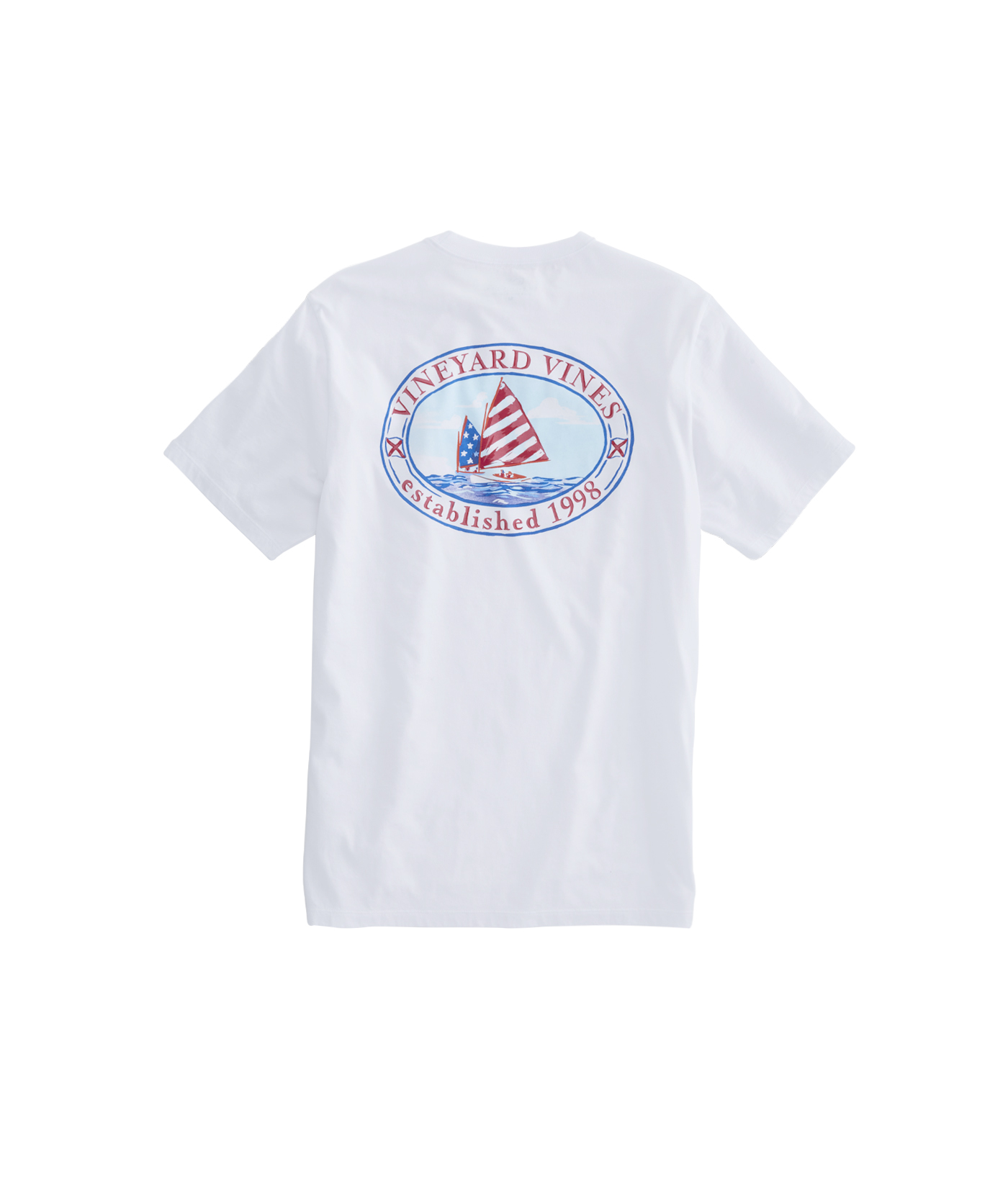 Shop American Sail Pocket T-Shirt at vineyard vines
