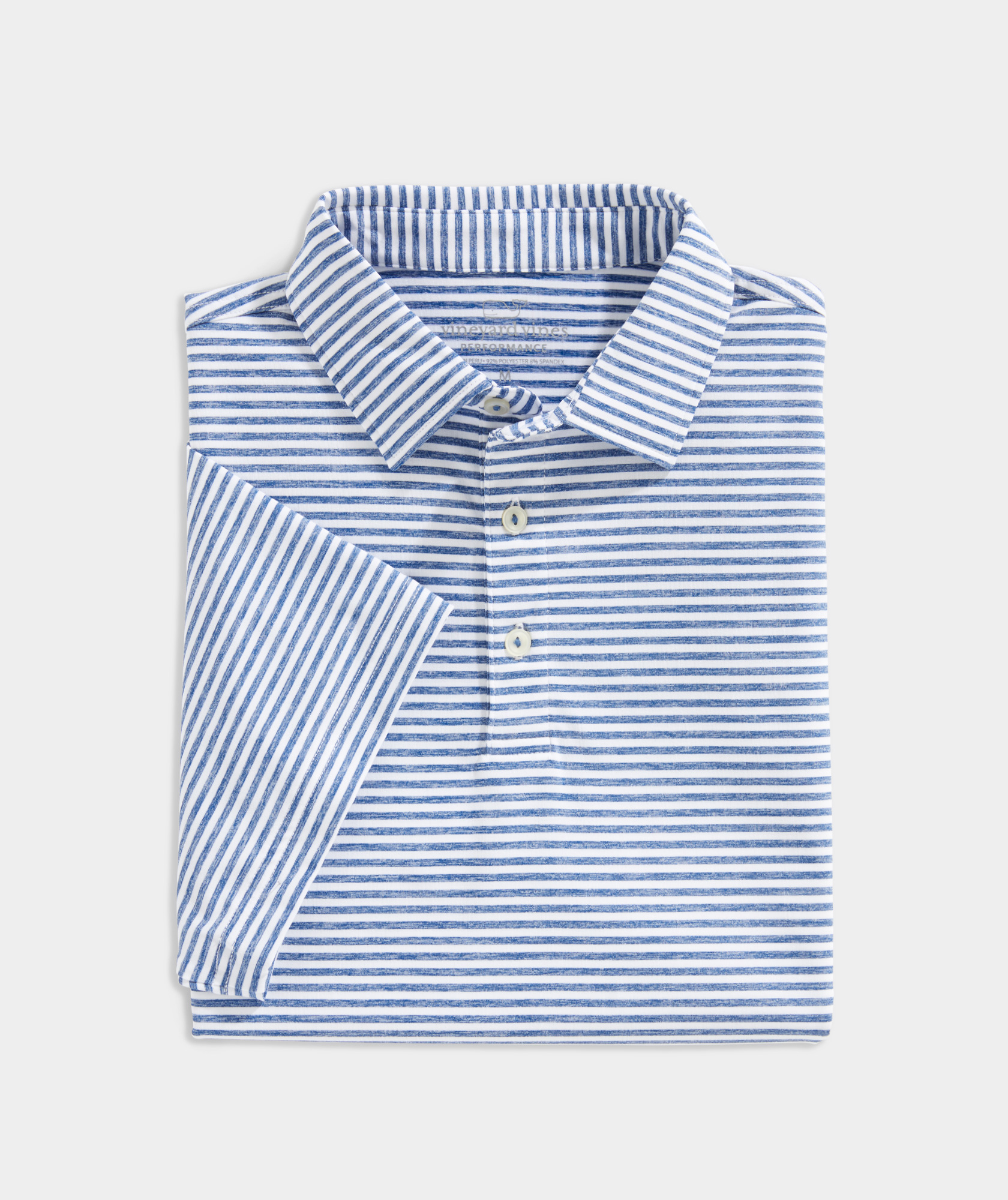 Shop Men's Heathered Winstead Stripe Sankaty Polo at vineyard vines