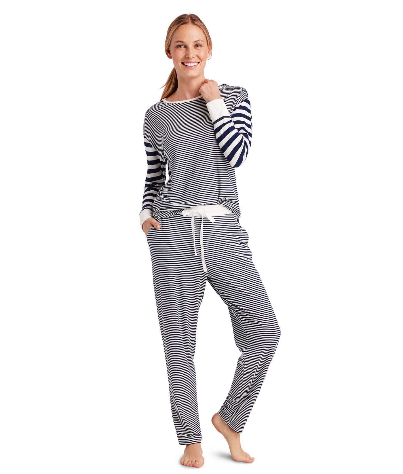 Shop Mixed Stripe Pajama Set at vineyard vines