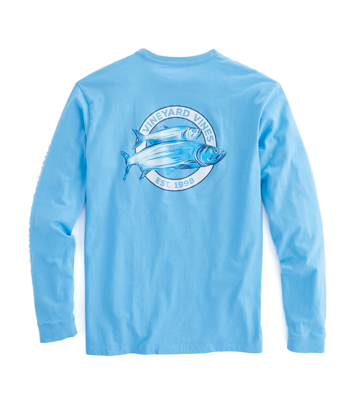 Shop Long-Sleeve Two Tarpons Pocket T-Shirt at vineyard vines