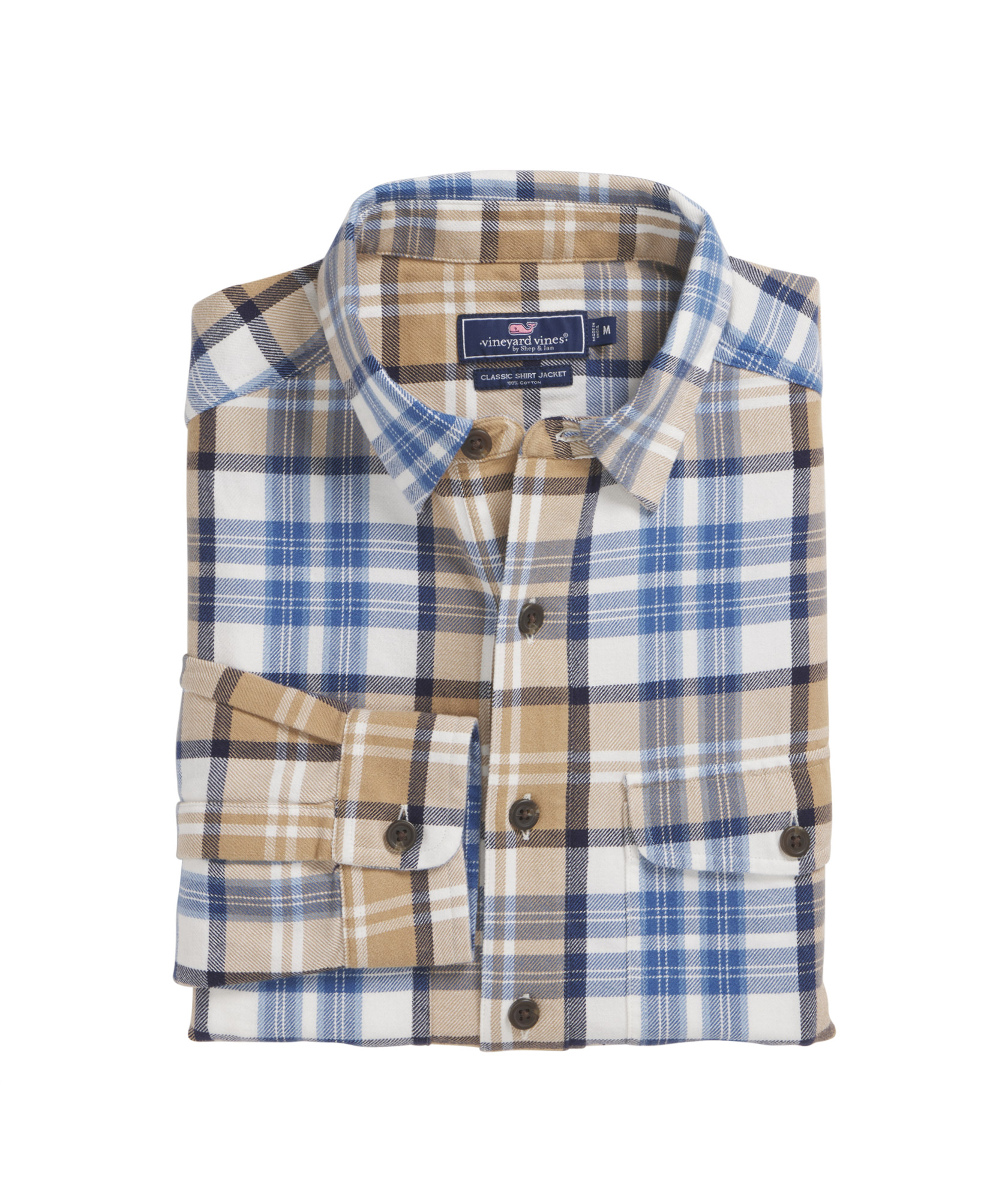 Vineyard Vines deals Island Twill Plaid Shirt