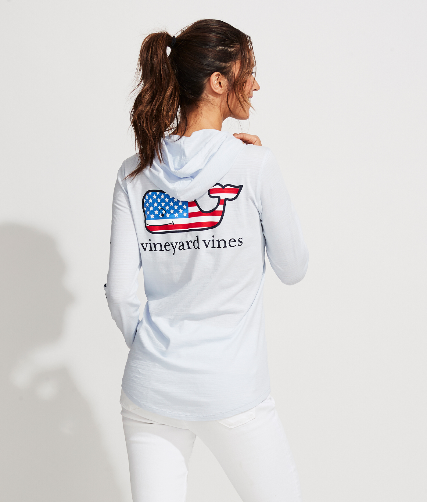 Vineyard Vines Martha's Vineyard T-Shirt Gray Long Sleeve Cotton